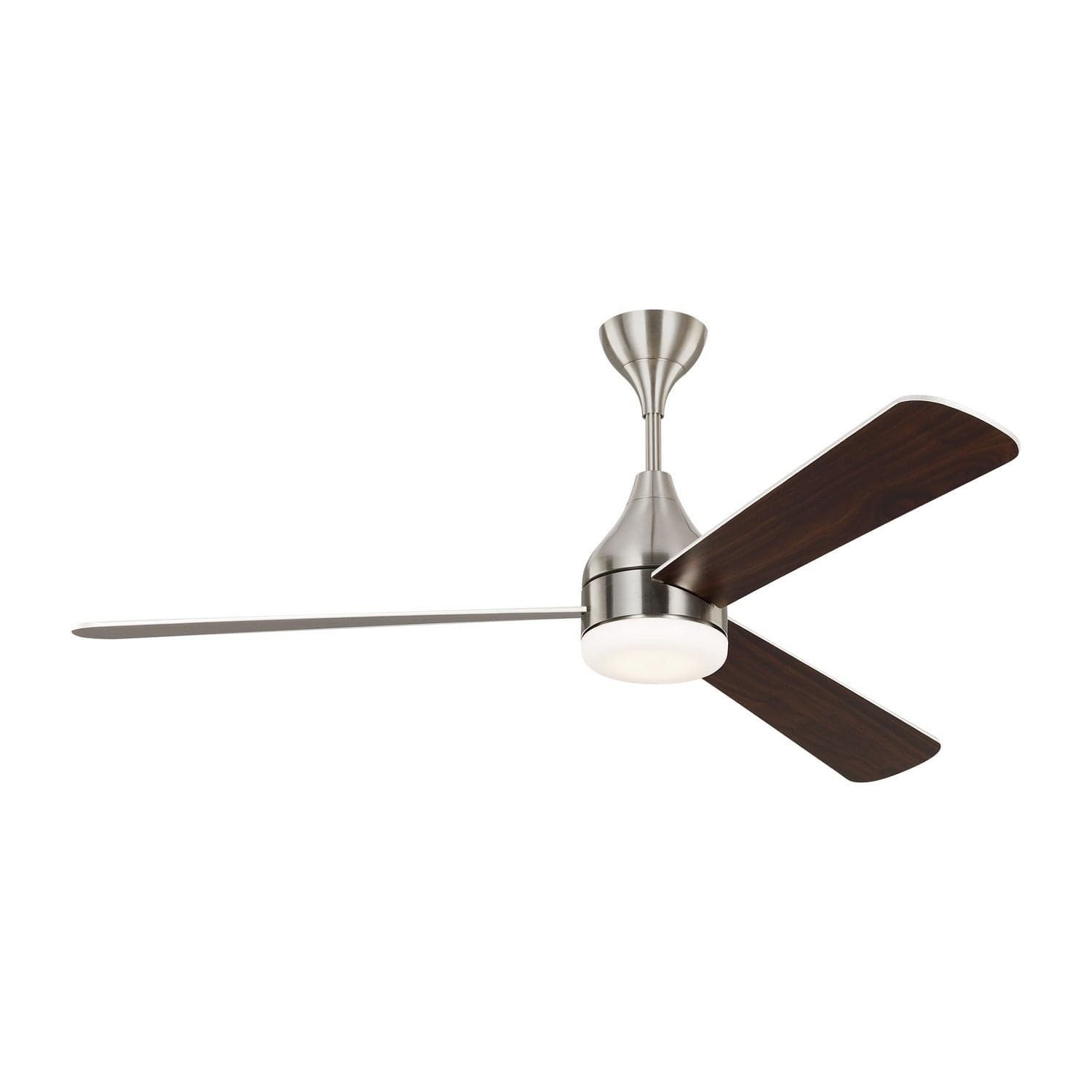 Visual Comfort Fan - 3STMSM60BSD - 60``Ceiling Fan - Streaming 60 Smart LED - Brushed Steel