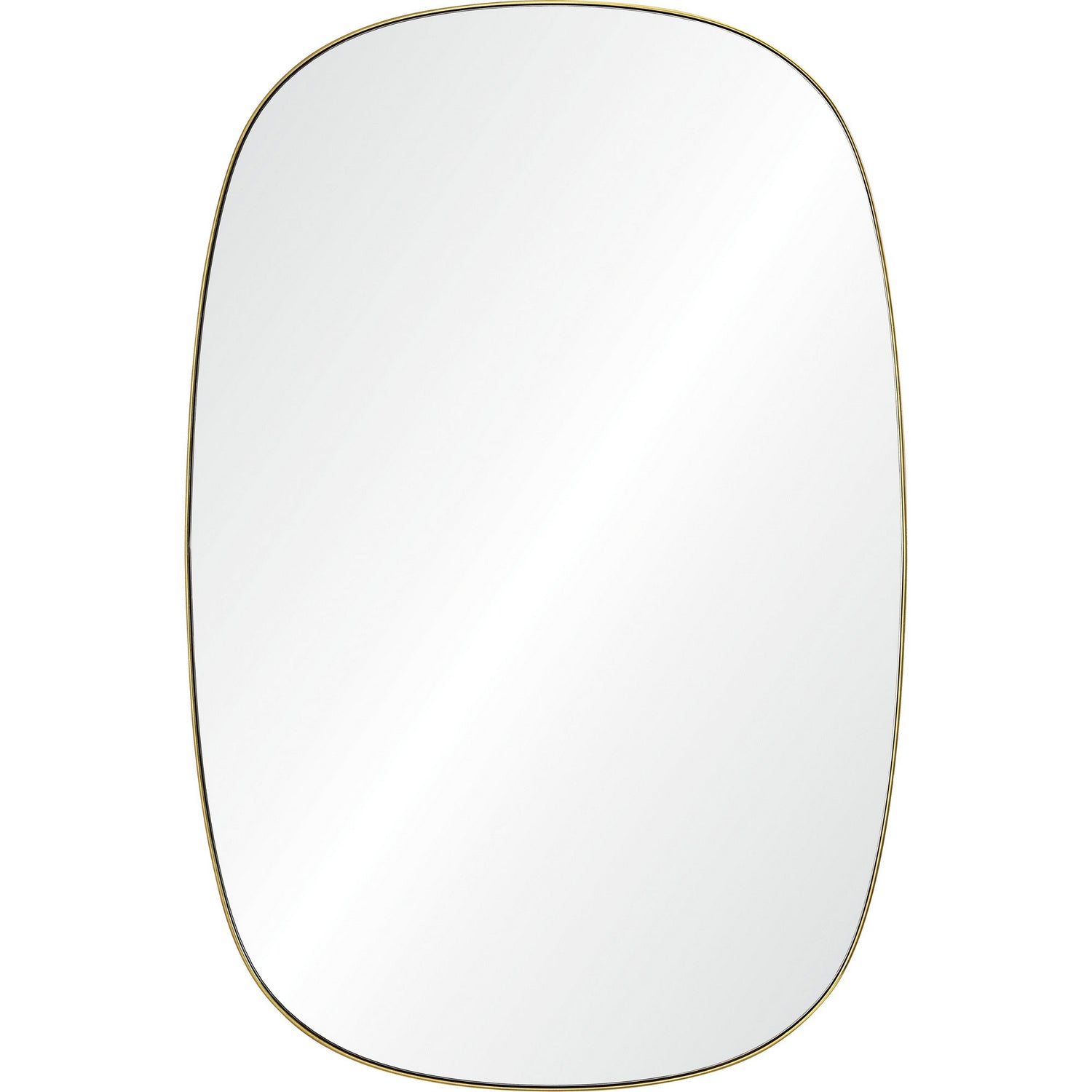 Renwil - MT2523 - Mirror - Gallegos - Brushed Brass