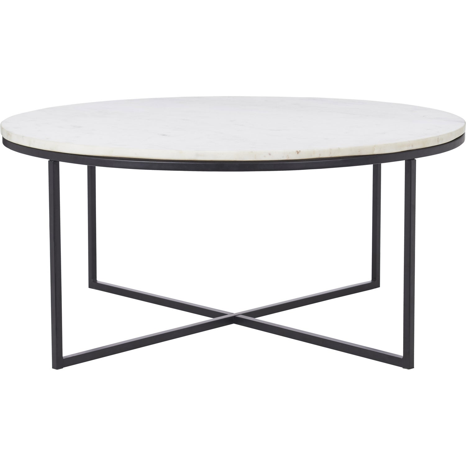 Renwil - TA446 - Coffee Table - Livia - Matte Black