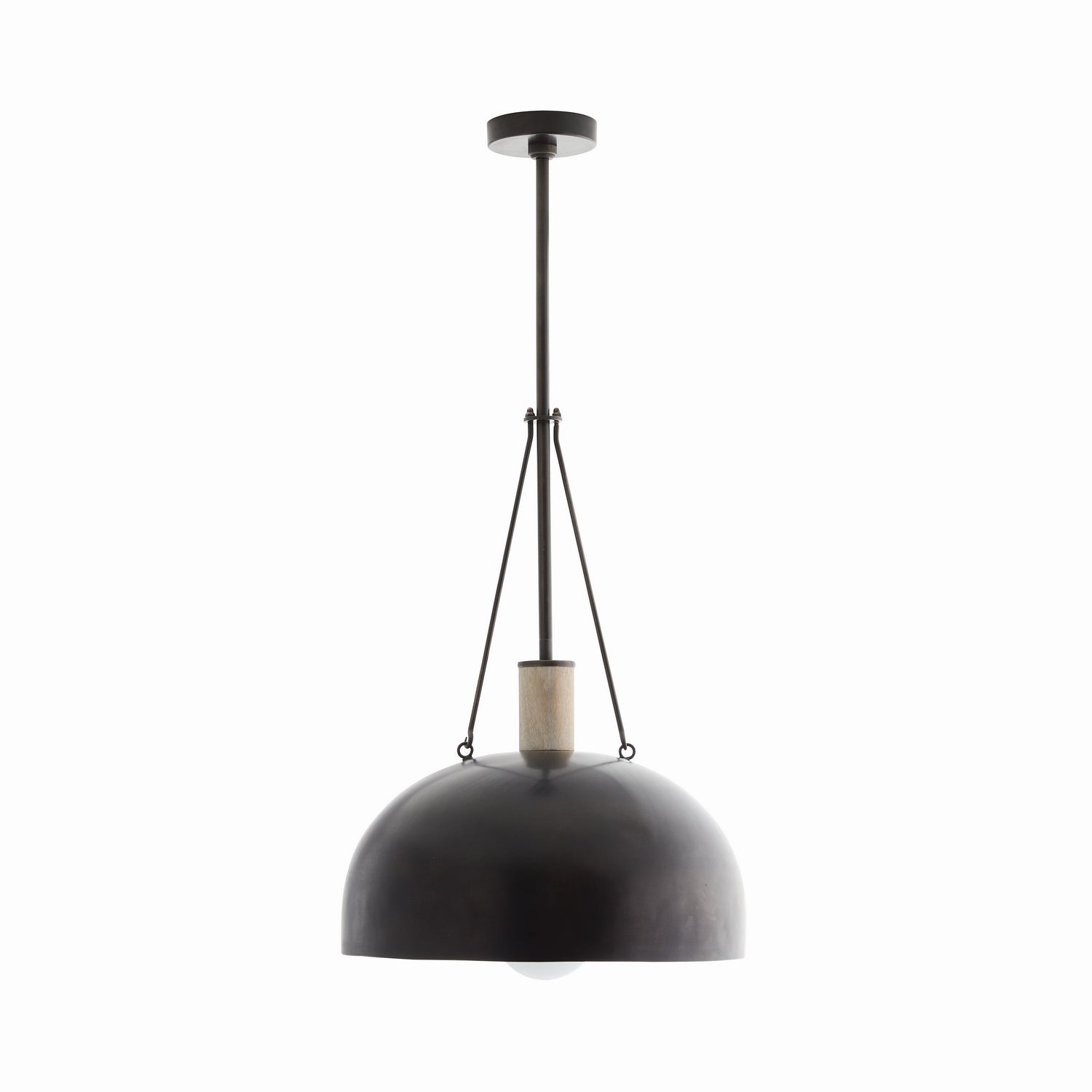 One Light Pendant from the Madea collection in Bronze finish