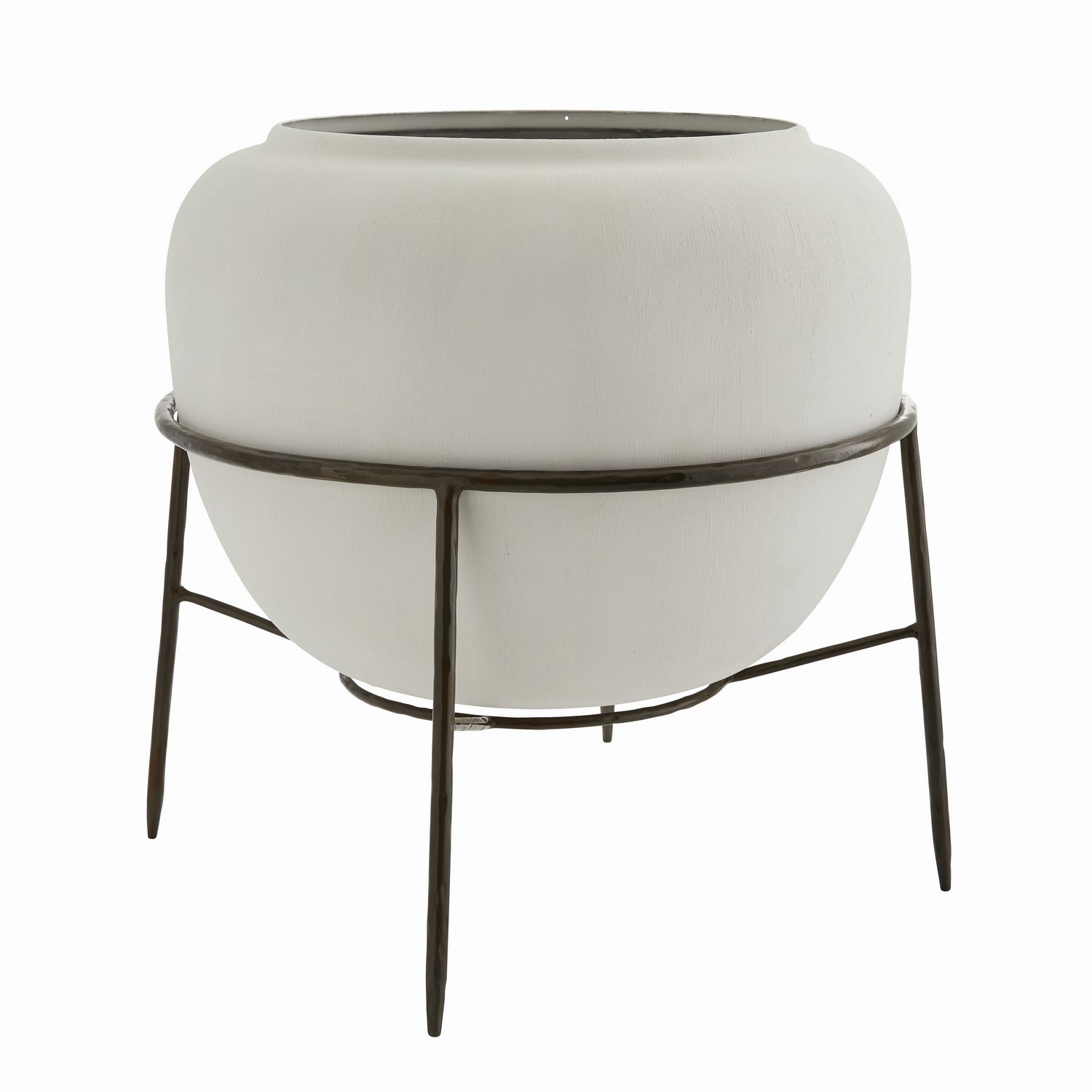 Floor Urn from the Marcello collection in Matte White finish