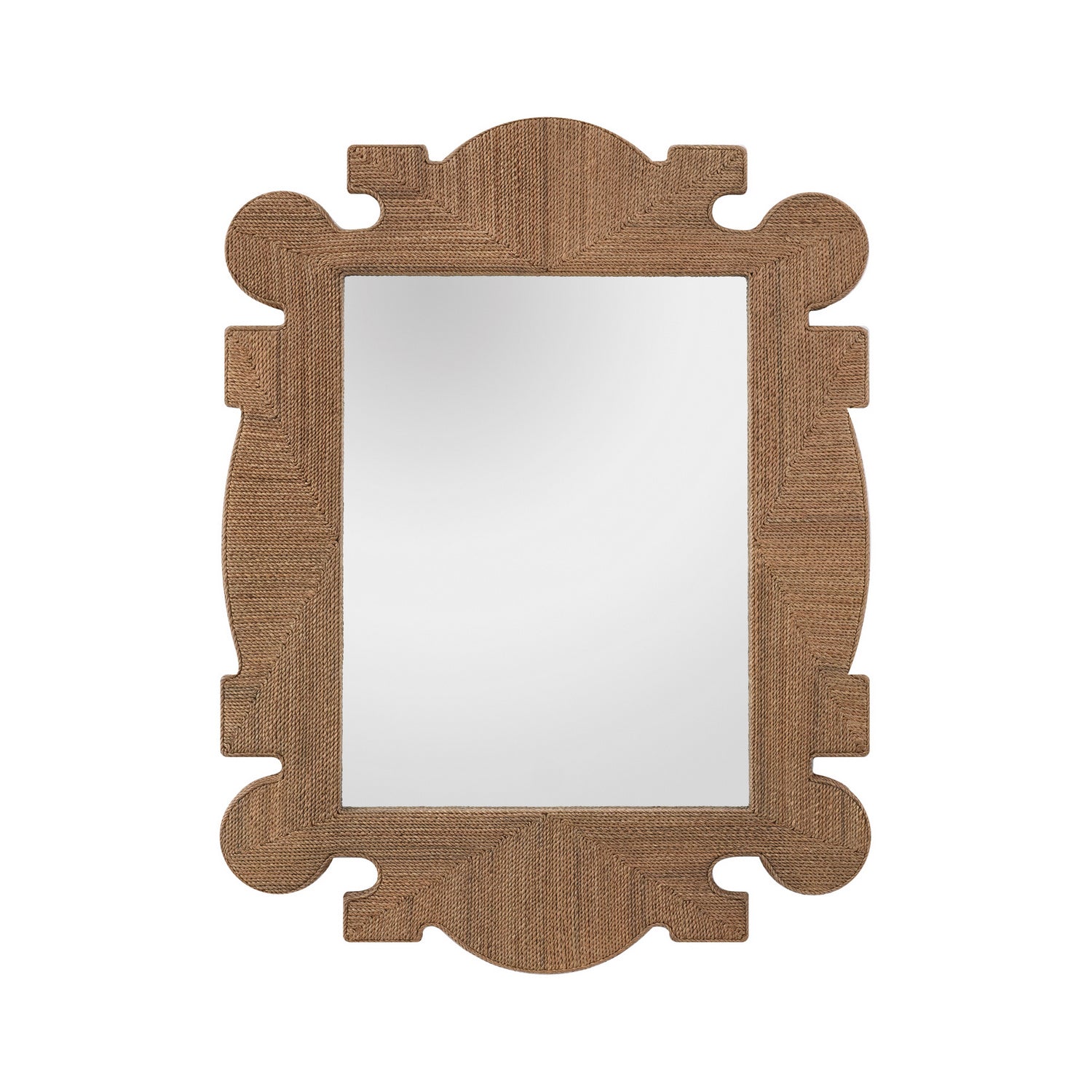 Mirror from the Mowgli collection in Tobacco Stained finish