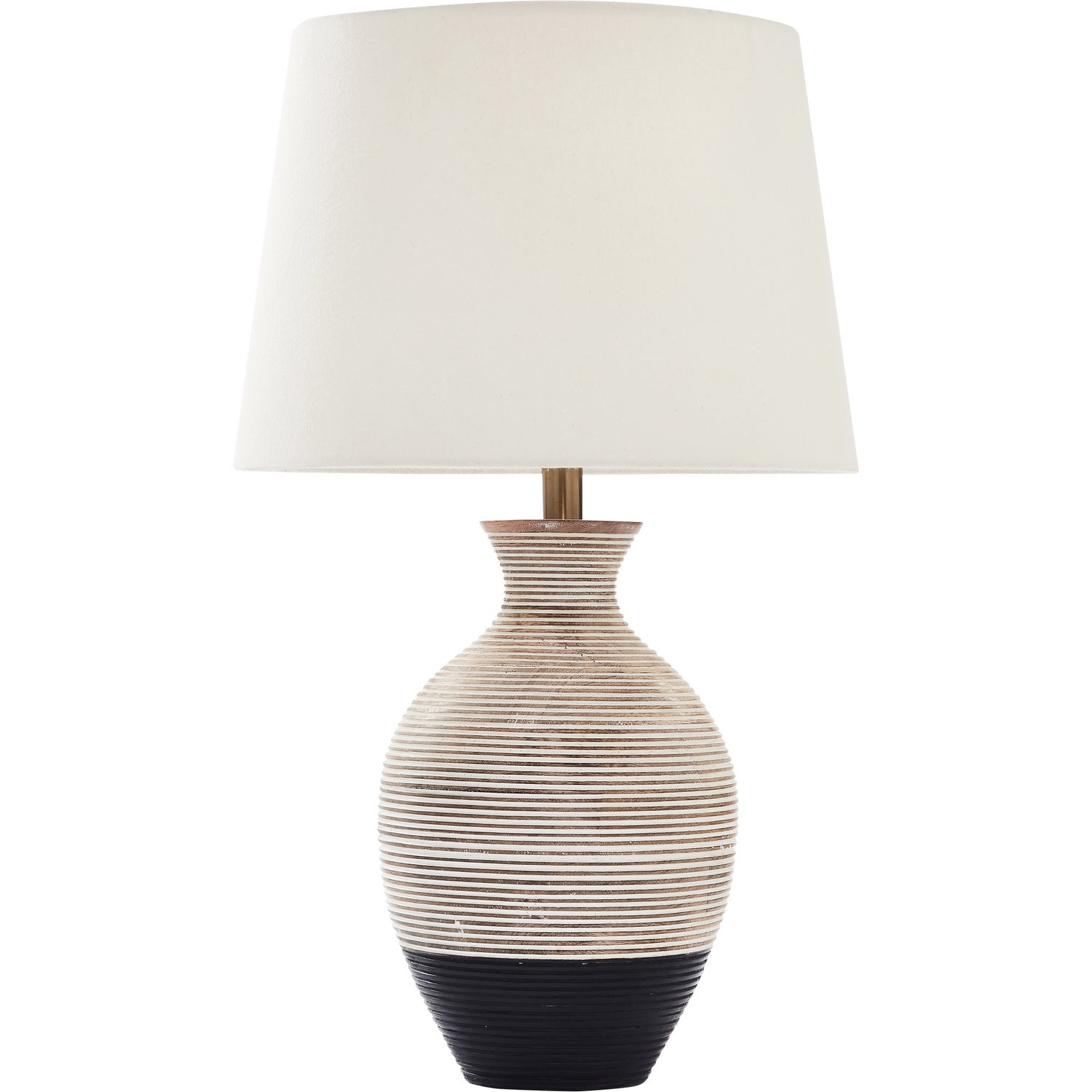 Renwil - LPT1180 - One Light Table Lamp - Ignacio - Painted White Wash With Black