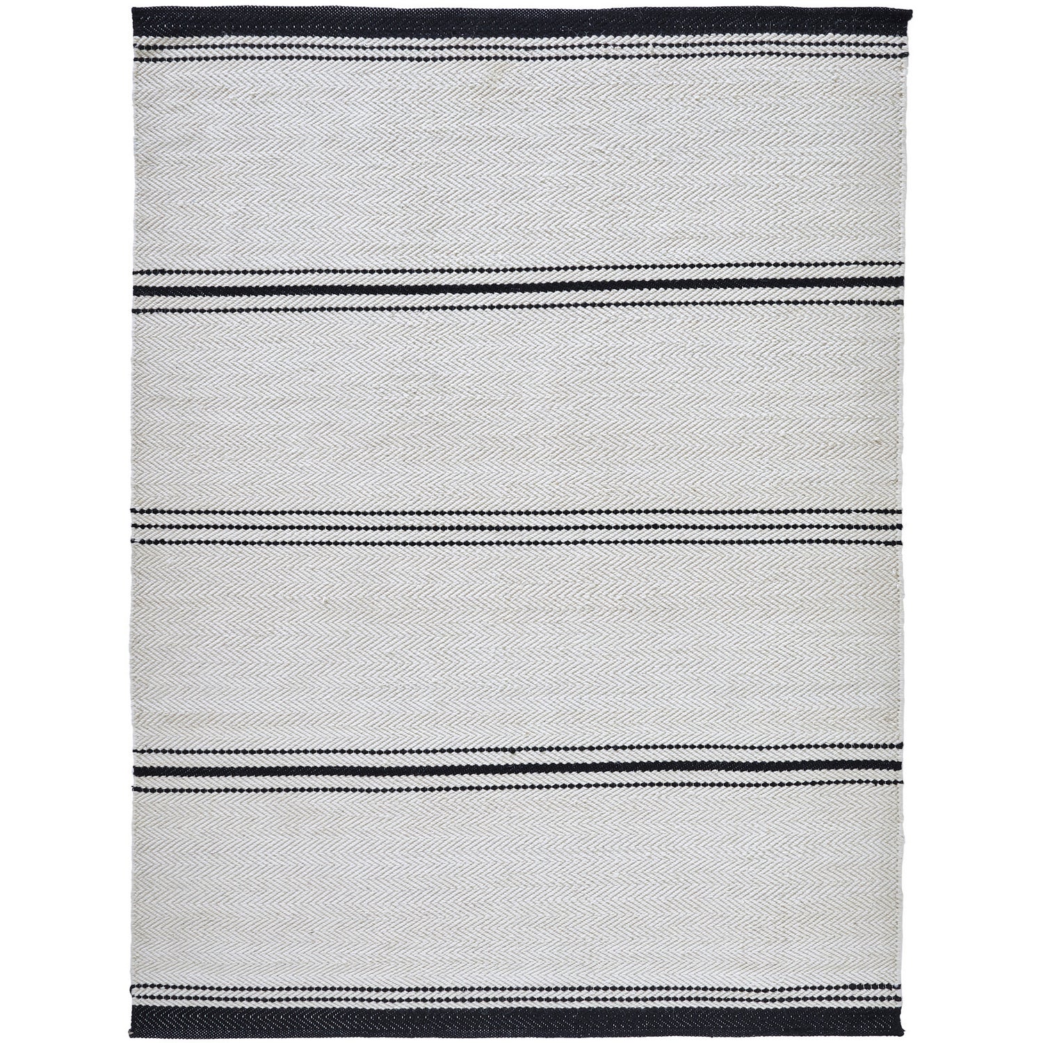 Renwil - RALI-10002-810 - Rug - Alice - Ivory/Black