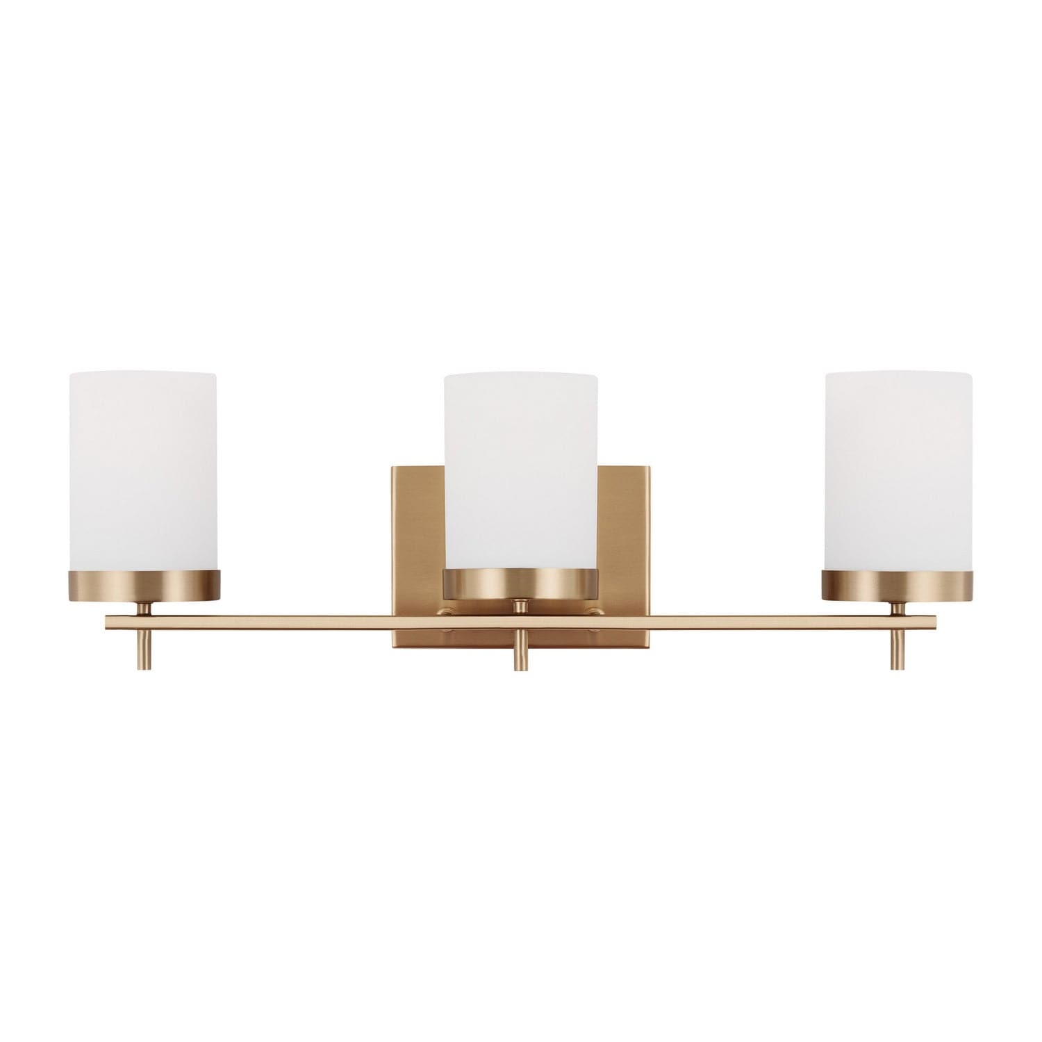 Visual Comfort Studio - 4490303-848 - Three Light Bath - Zire - Satin Brass