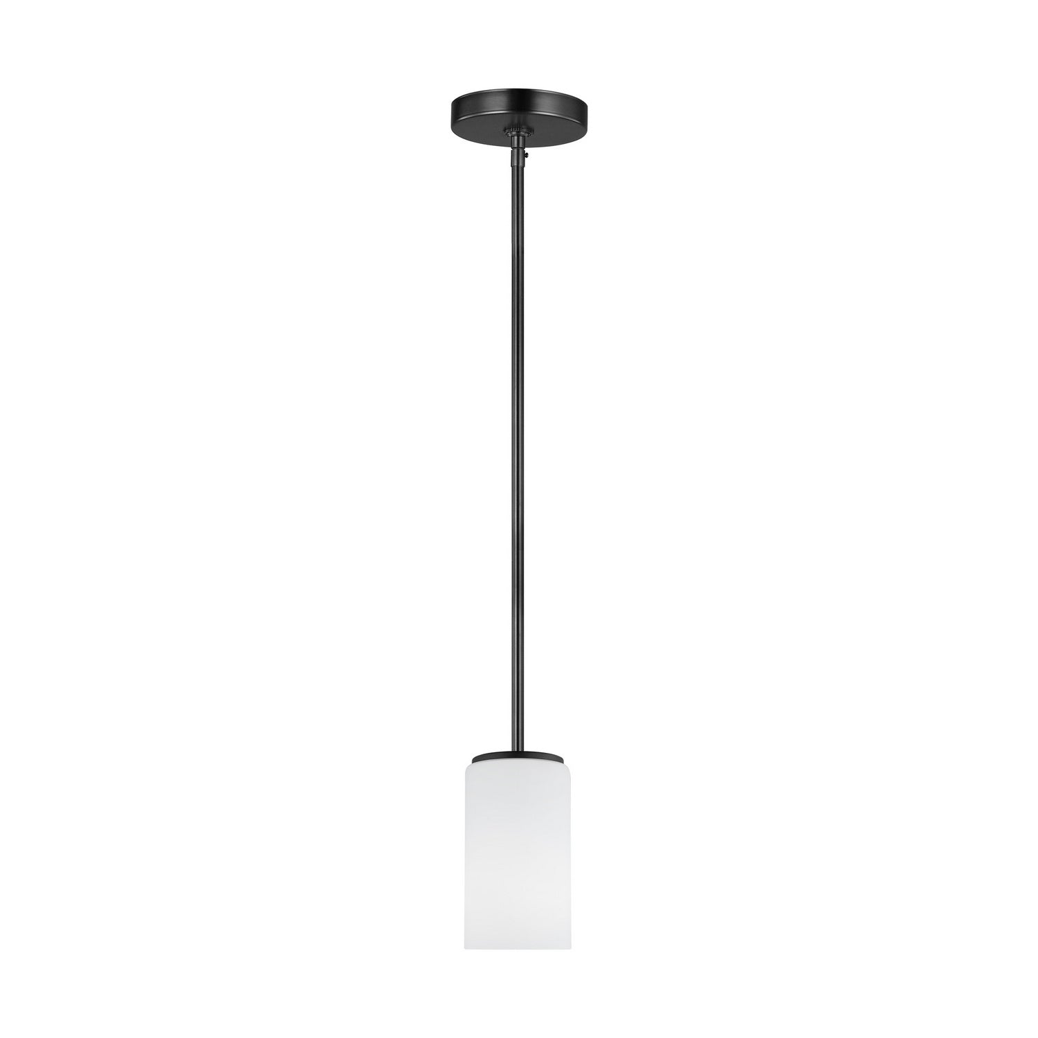 Generation Lighting. - 6124601-112 - One Light Mini-Pendant - Alturas - Midnight Black