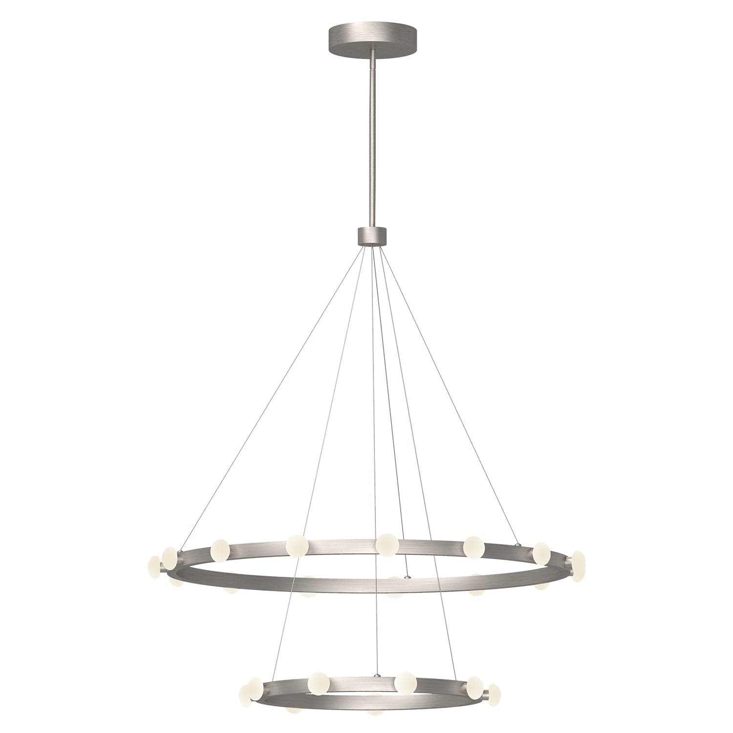 Kuzco Lighting - CH63436-BN - LED Chandelier - Rezz - Brushed Nickel