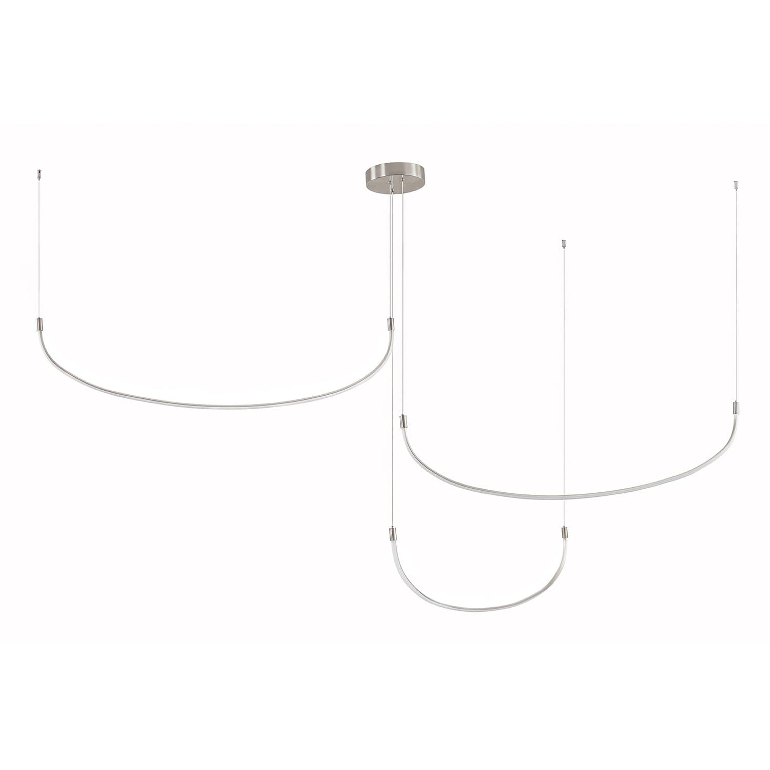 Kuzco Lighting - MP89390-BN - LED Pendant - Talis - Brushed Nickel