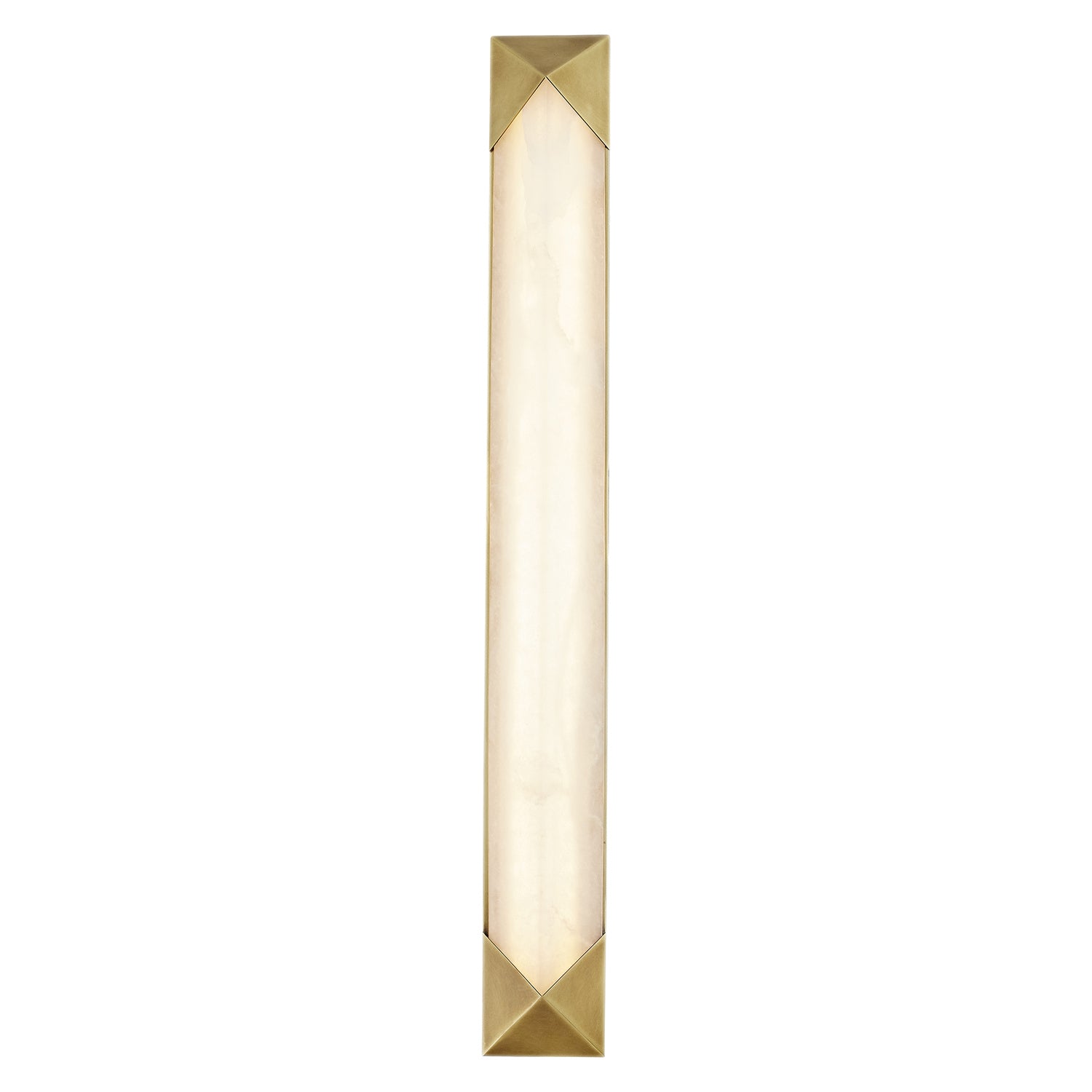 Alora - WV323225VBAR - LED Vanity - Caesar - Vintage Brass/Alabaster