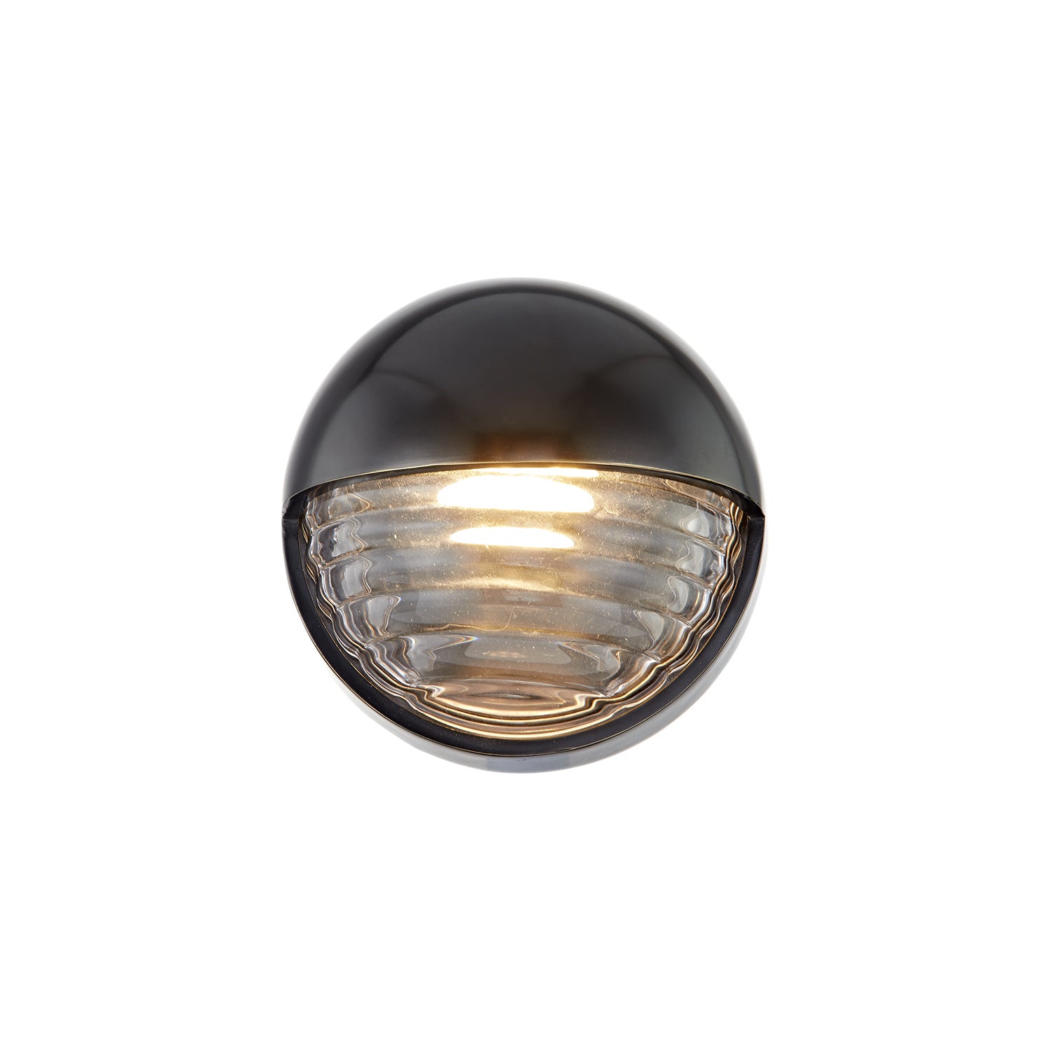 Alora - WV330106UBCR - LED Vanity - Palais - Ribbed Glass/Urban Bronze