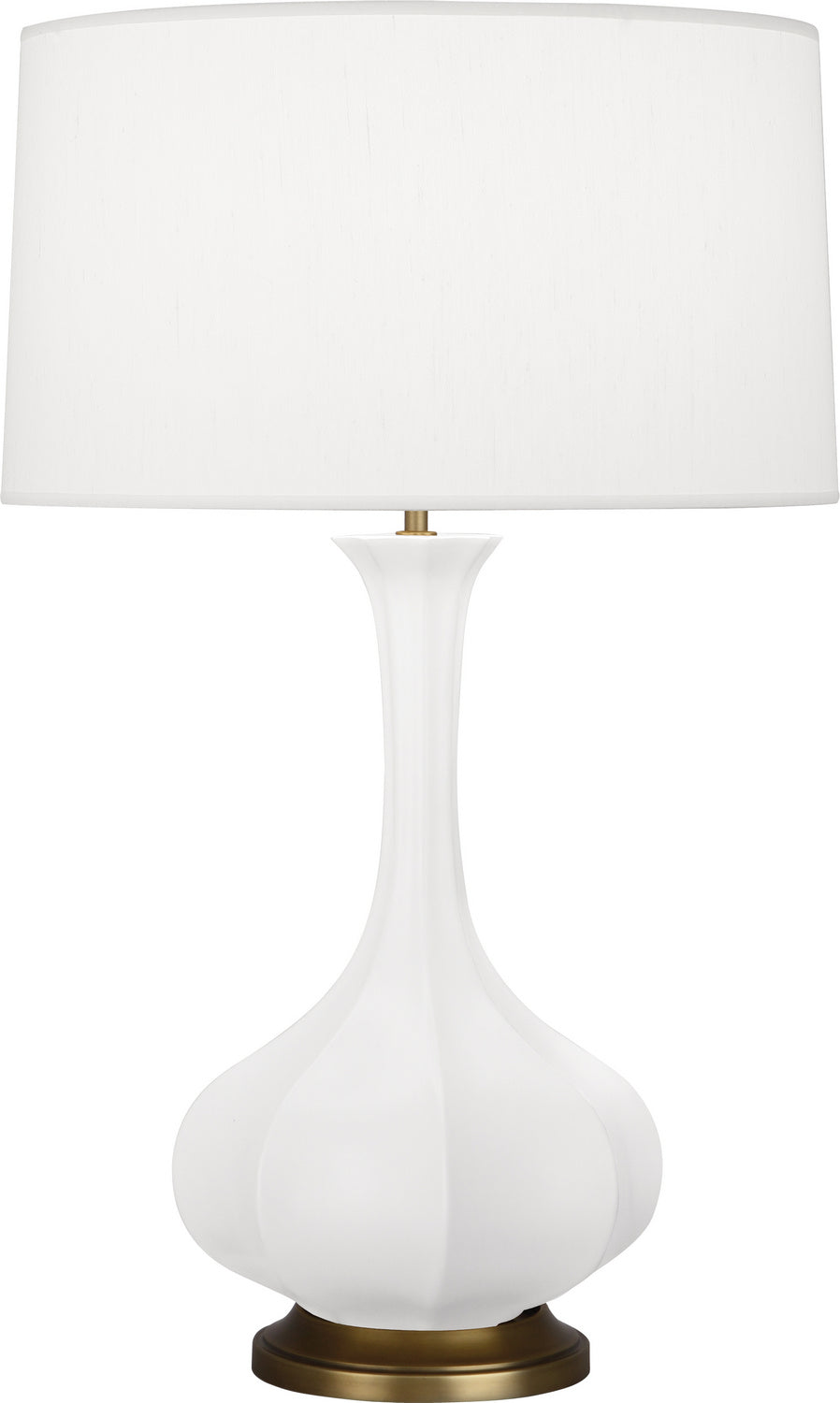 Robert Abbey - MLY94 - One Light Table Lamp - Pike - Matte Lily Glazed Ceramic