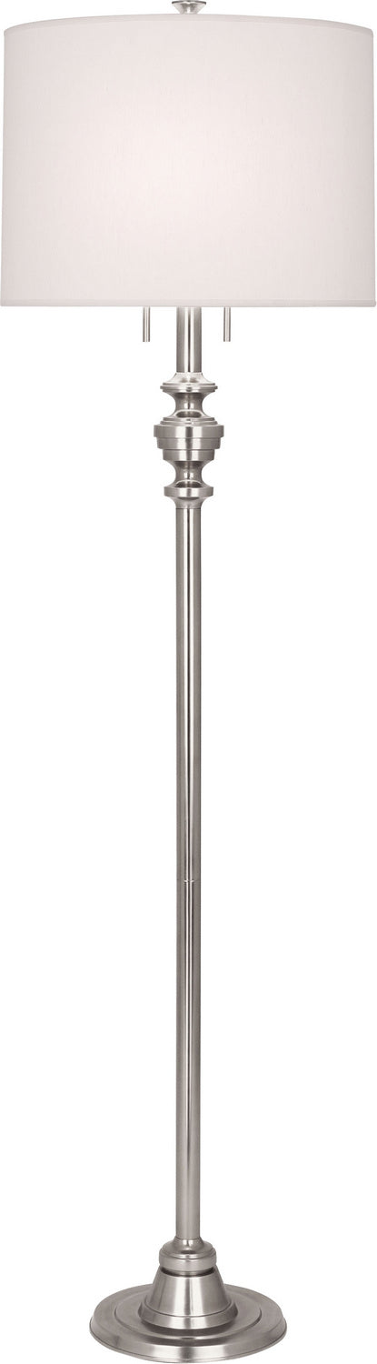 Robert Abbey - S1223 - Two Light Floor Lamp - Arthur - Polished Nickel