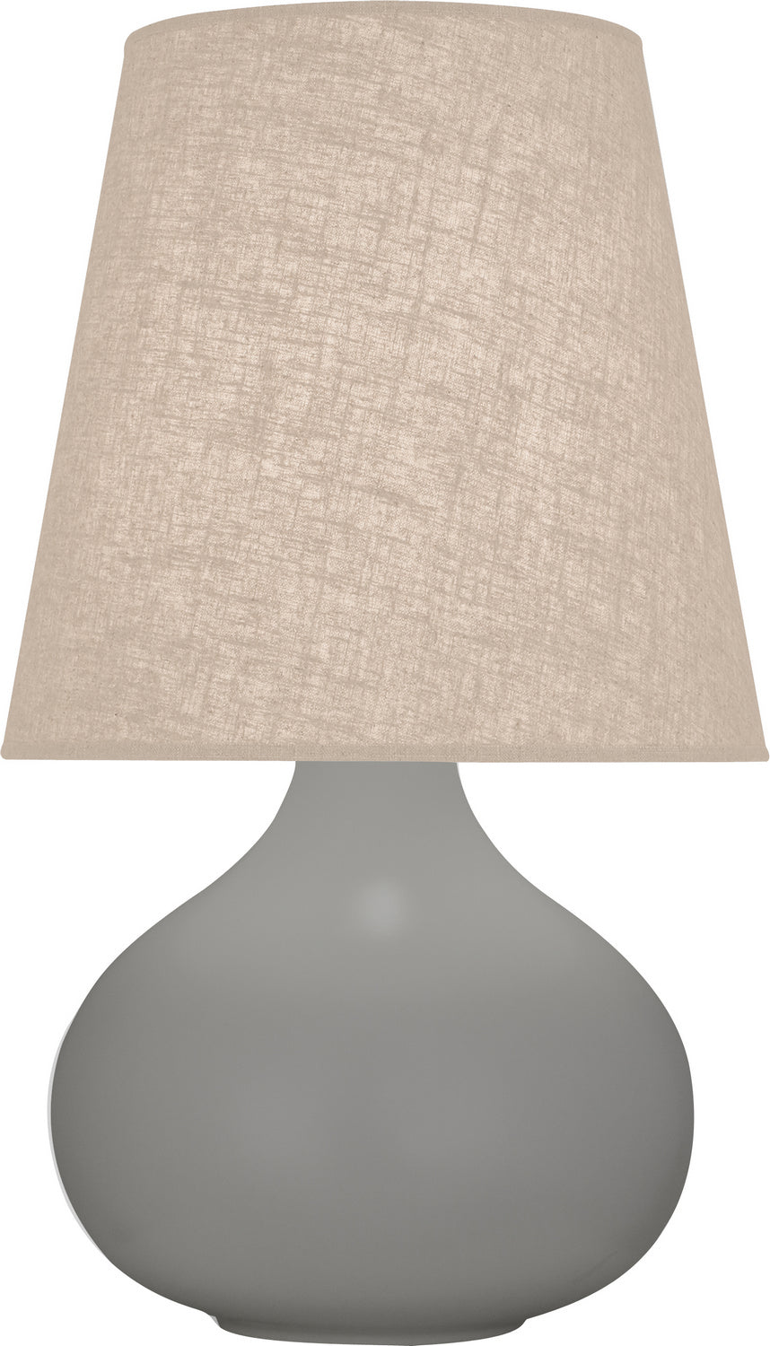 Robert Abbey - MST91 - One Light Accent Lamp - June - Matte Smoky Taupe Glazed Ceramic