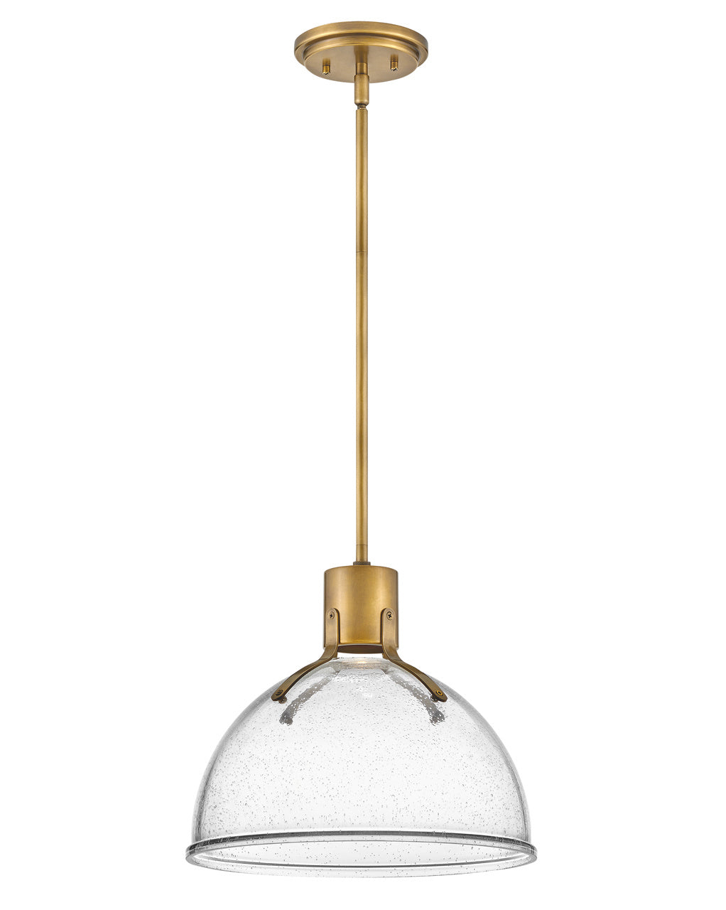 Hinkley - 3487HB-CS - LED Pendant - Argo - Heritage Brass