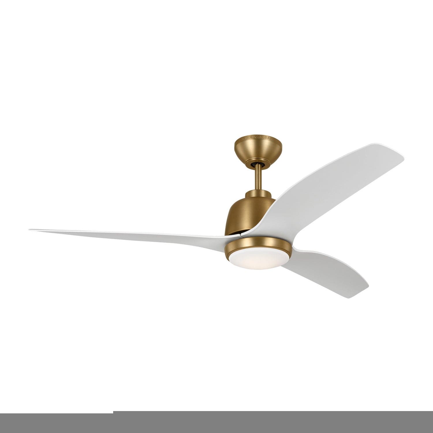 Visual Comfort Fan - 3AVLR54SBD - 54``Ceiling Fan - Avila 54 LED - Satin Brass