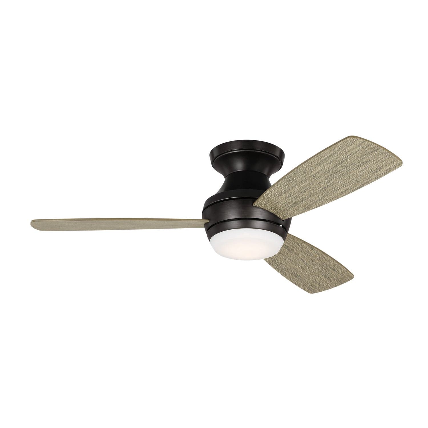 Visual Comfort Fan - 3IKR44AGPD - 44``Ceiling Fan - Ikon 44 Hugger LED - Aged Pewter