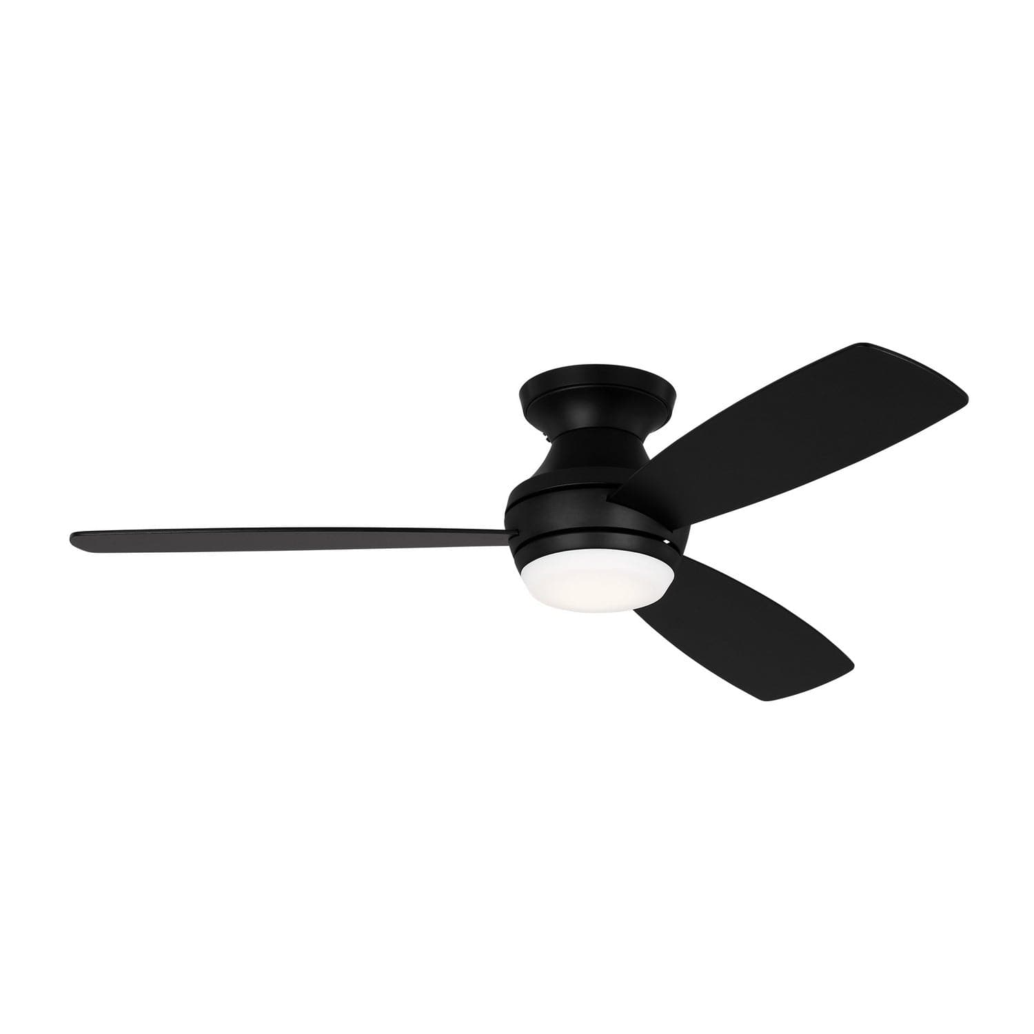 Visual Comfort Fan - 3IKR52MBKD - 52``Ceiling Fan - Ikon 52 Hugger LED - Midnight Black