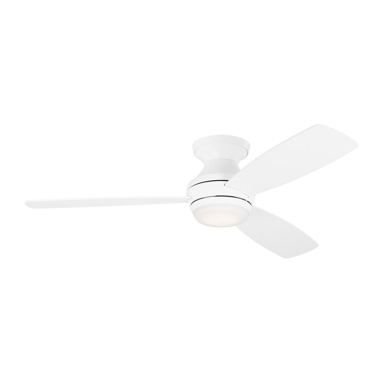 Visual Comfort Fan - 3IKR52RZWD - 52``Ceiling Fan - Ikon 52 Hugger LED - Matte White