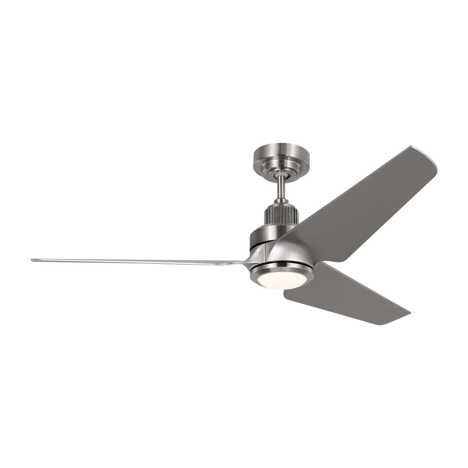 Visual Comfort Fan - 3RULSM52BSD - 52``Ceiling Fan - Ruhlmann 52 Smart LED - Brushed Steel