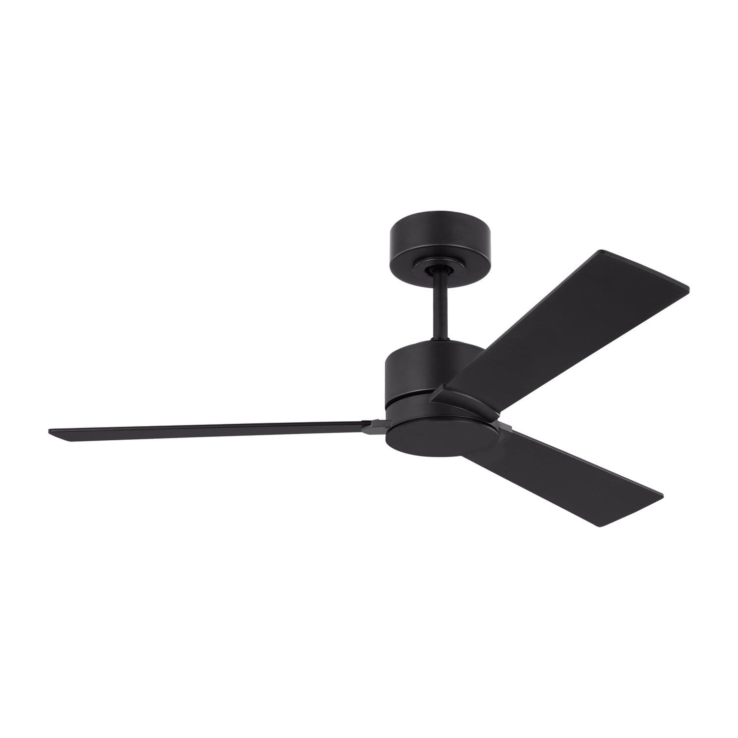 Visual Comfort Fan - 3RZR44MBK - 44``Ceiling Fan - Rozzen 44 - Midnight Black