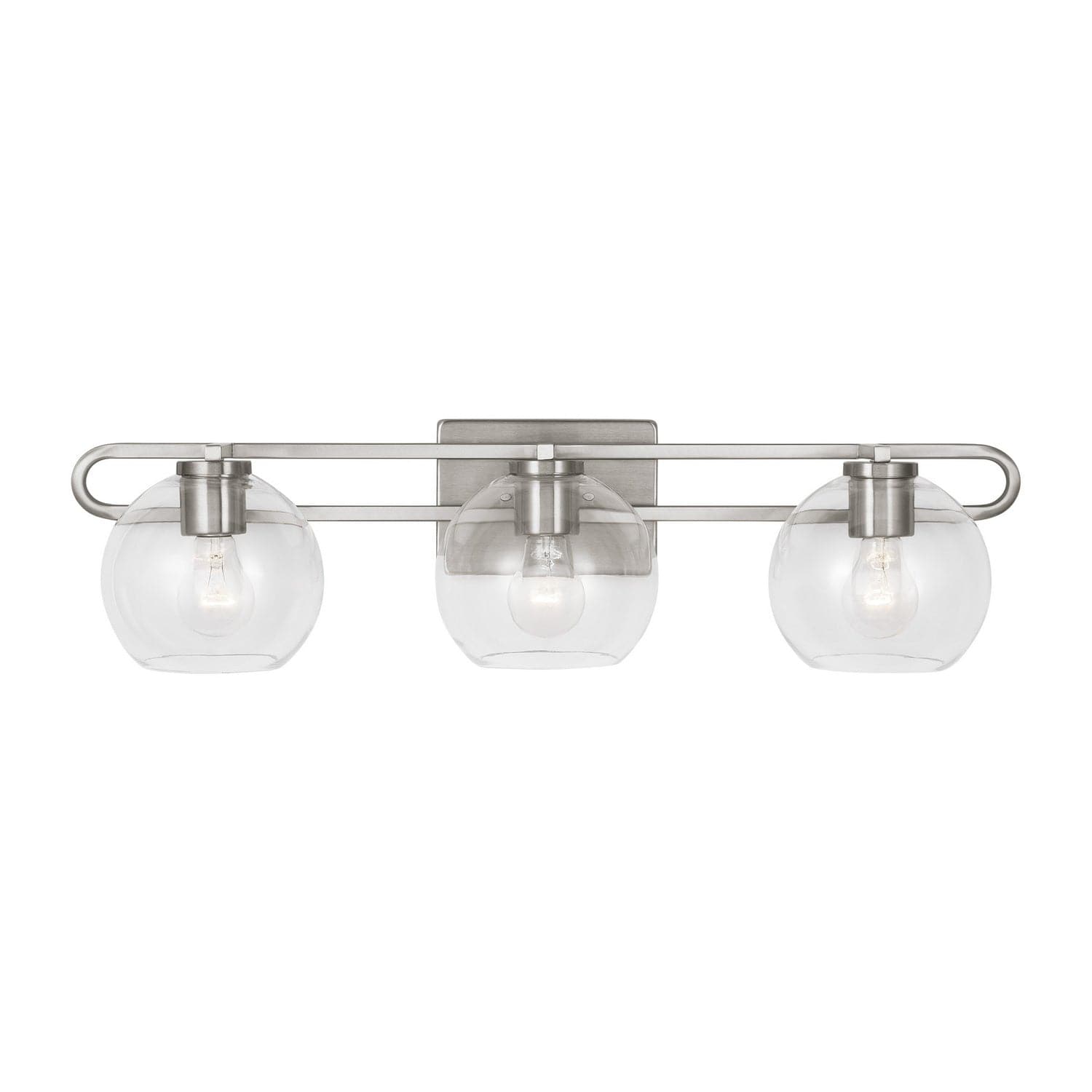 Visual Comfort Studio - 4455703-962 - Three Light Bath Vanity - Codyn - Brushed Nickel