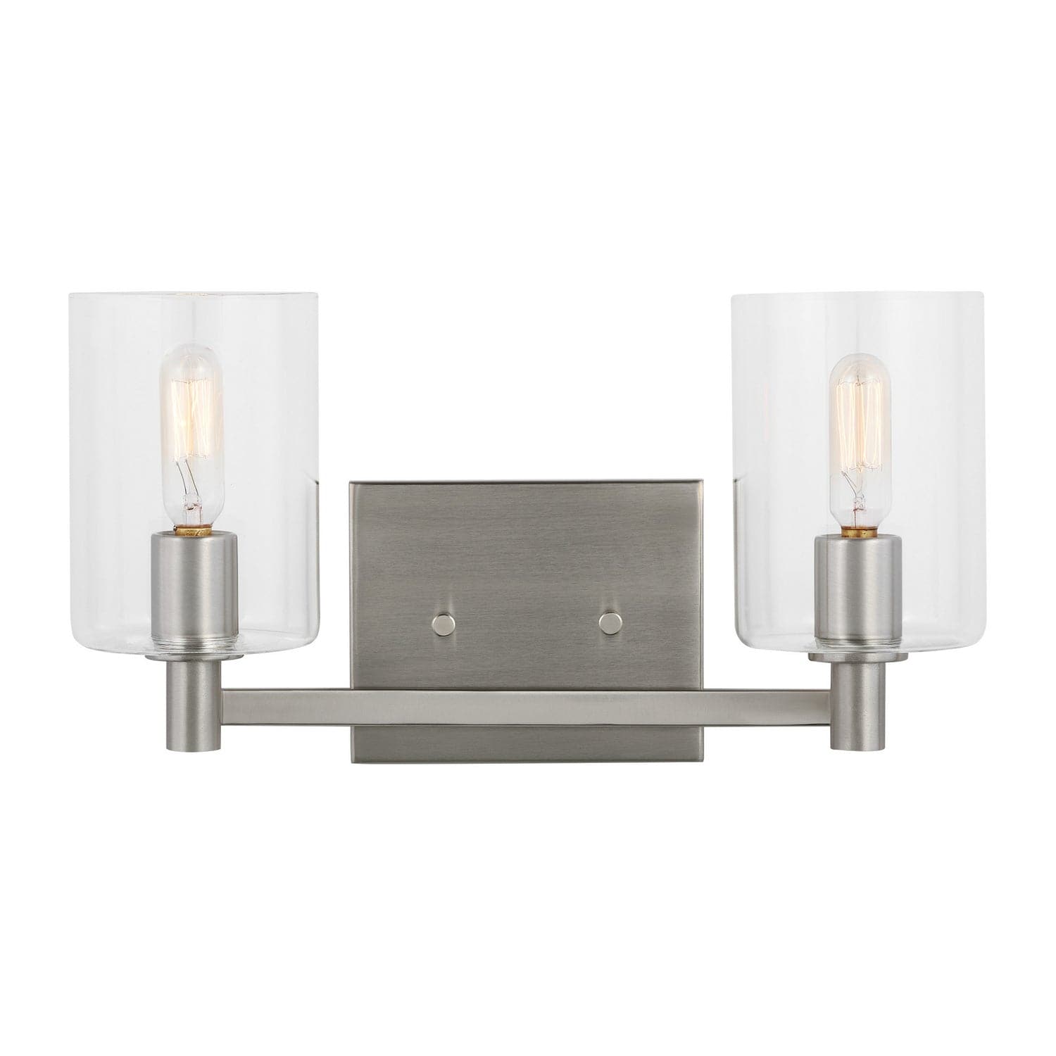 Visual Comfort Studio - 4464202-962 - Two Light Bath Vanity - Fullton - Brushed Nickel