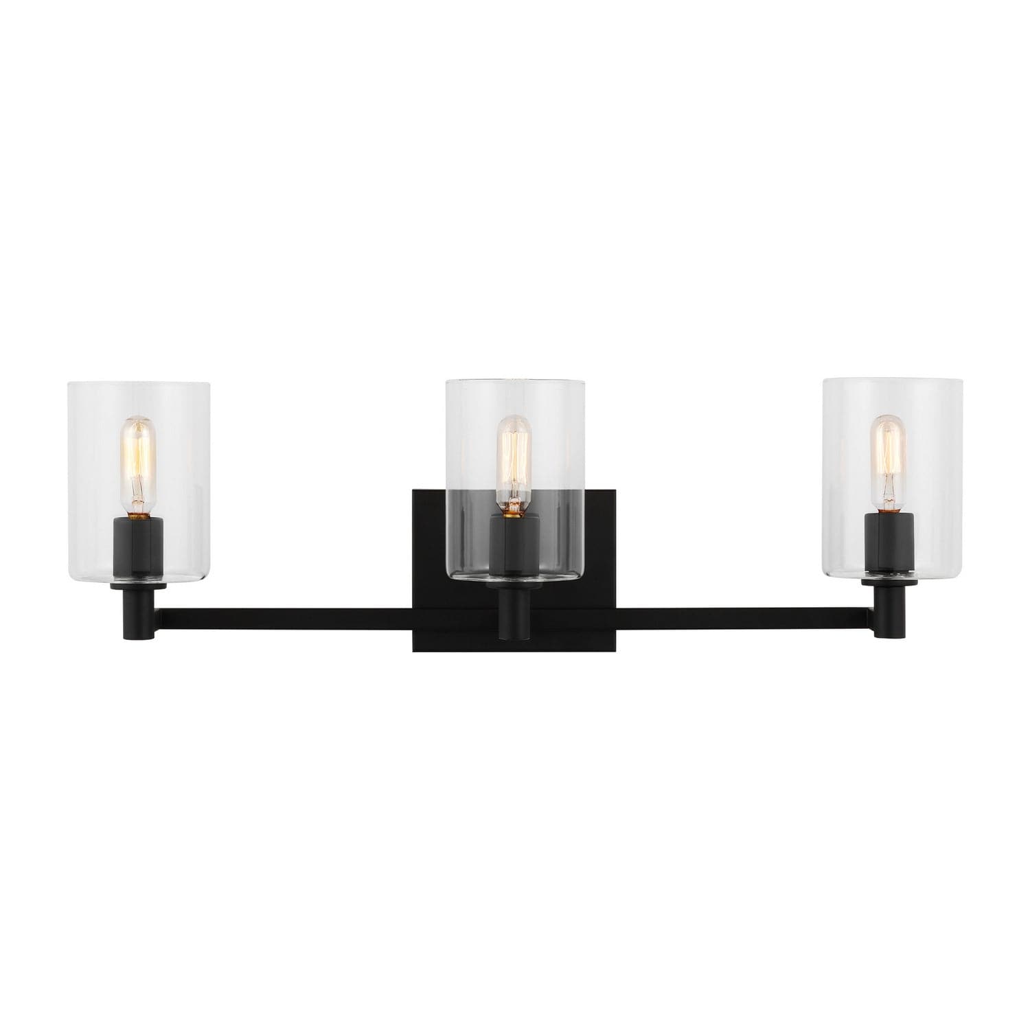 Visual Comfort Studio - 4464203-112 - Three Light Bath Vanity - Fullton - Midnight Black