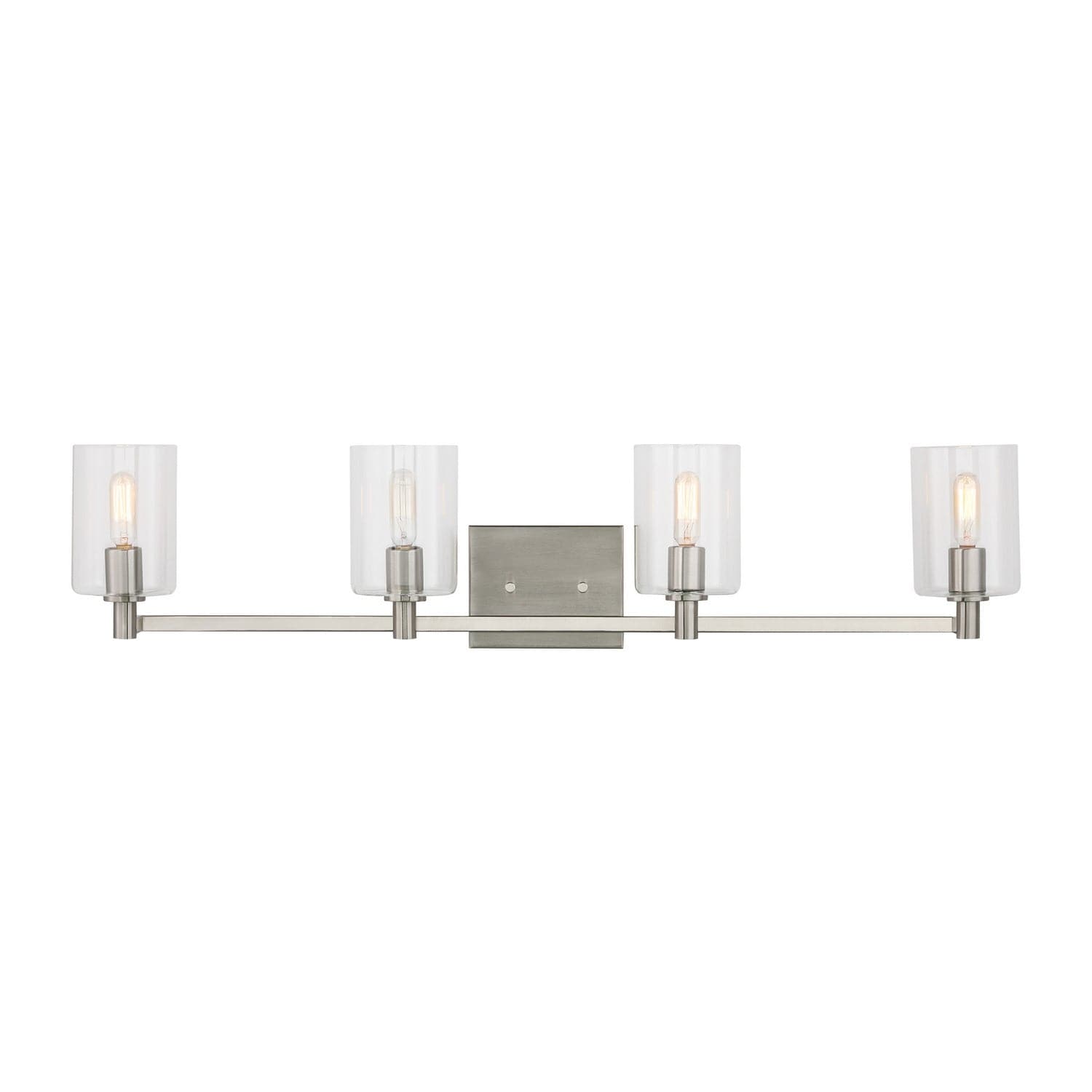 Visual Comfort Studio - 4464204EN-962 - LED Bath Wall Sconce - Fullton - Brushed Nickel