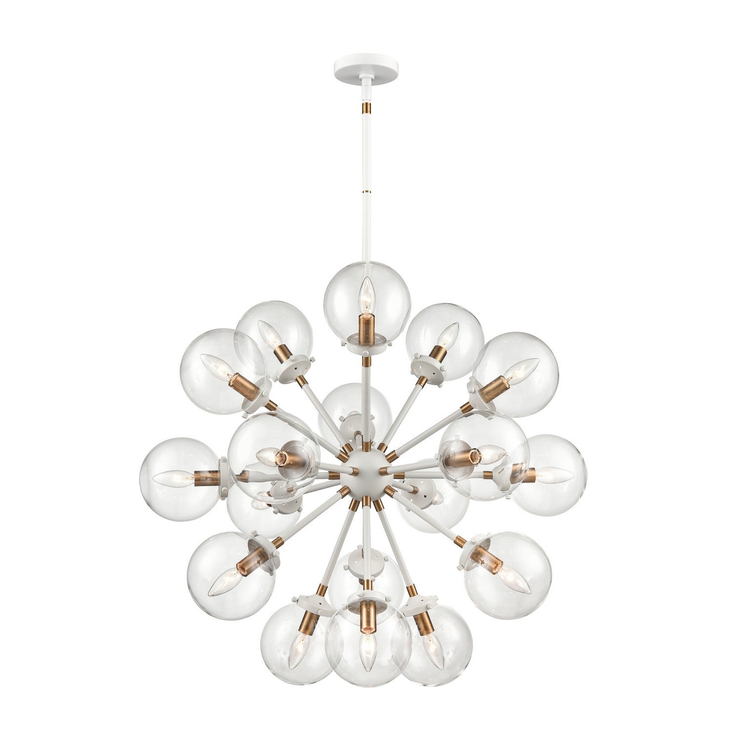 ELK Home - 24441/18 - 18 Light Chandelier - Boudreaux - Matte White