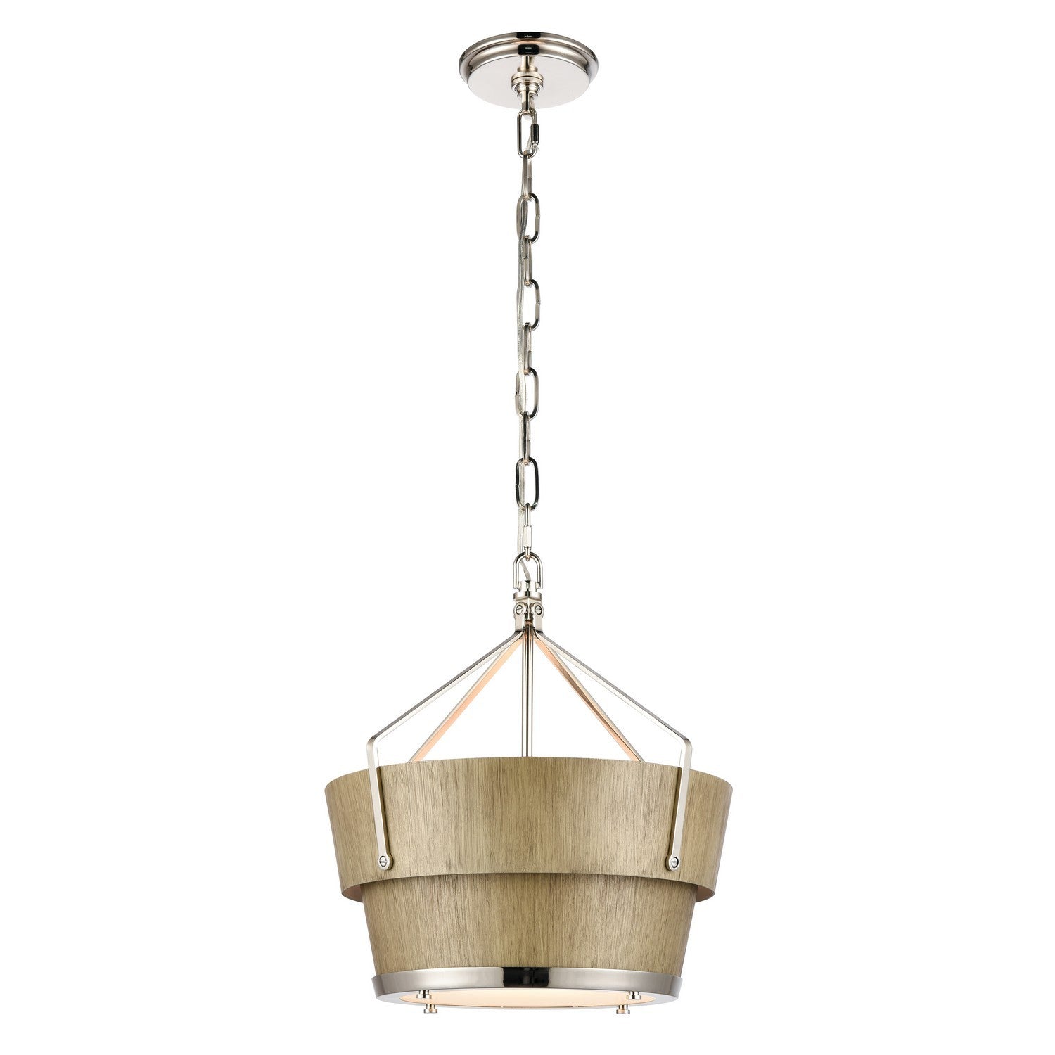 ELK Home - 67836/1 - One Light Pendant - Marin - Polished Nickel