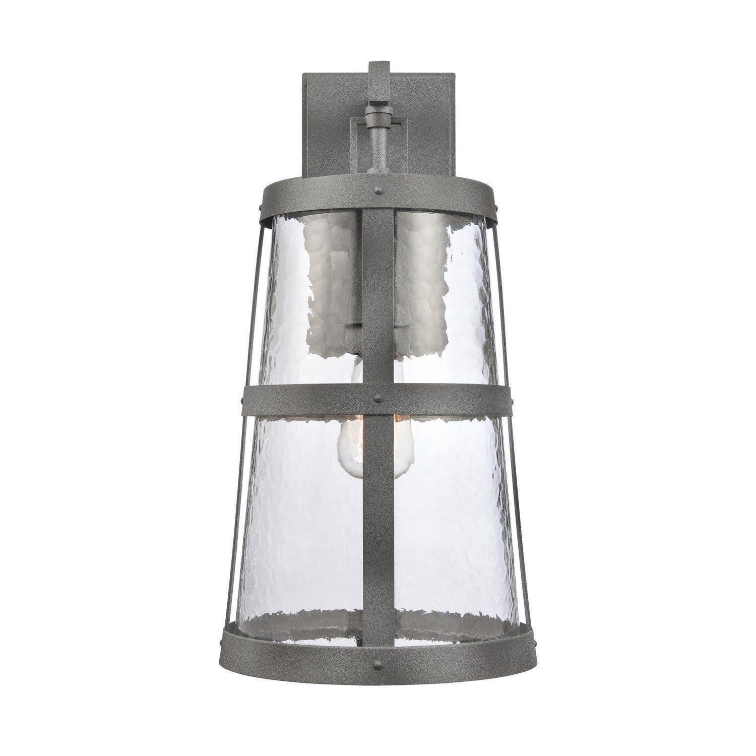 ELK Home - 69641/1 - One Light Outdoor Wall Sconce - Dakota - Distressed Zinc