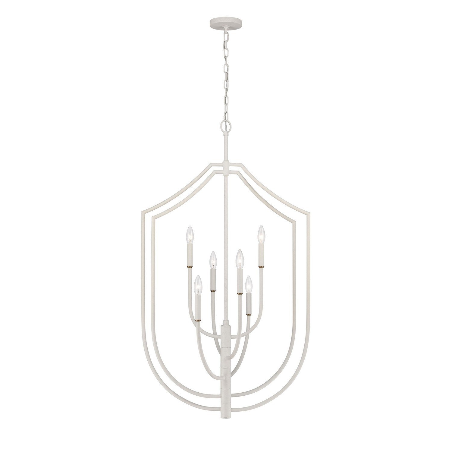 ELK Home - 82016/6 - Six Light Pendant - Continuance - White Coral