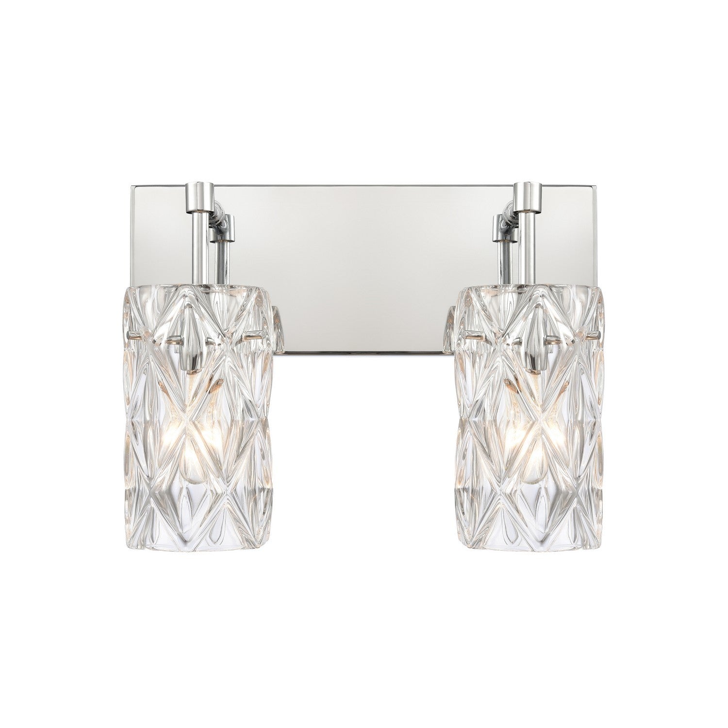 ELK Home - 82191/2 - Two Light Vanity - Formade Crystal - Polished Chrome