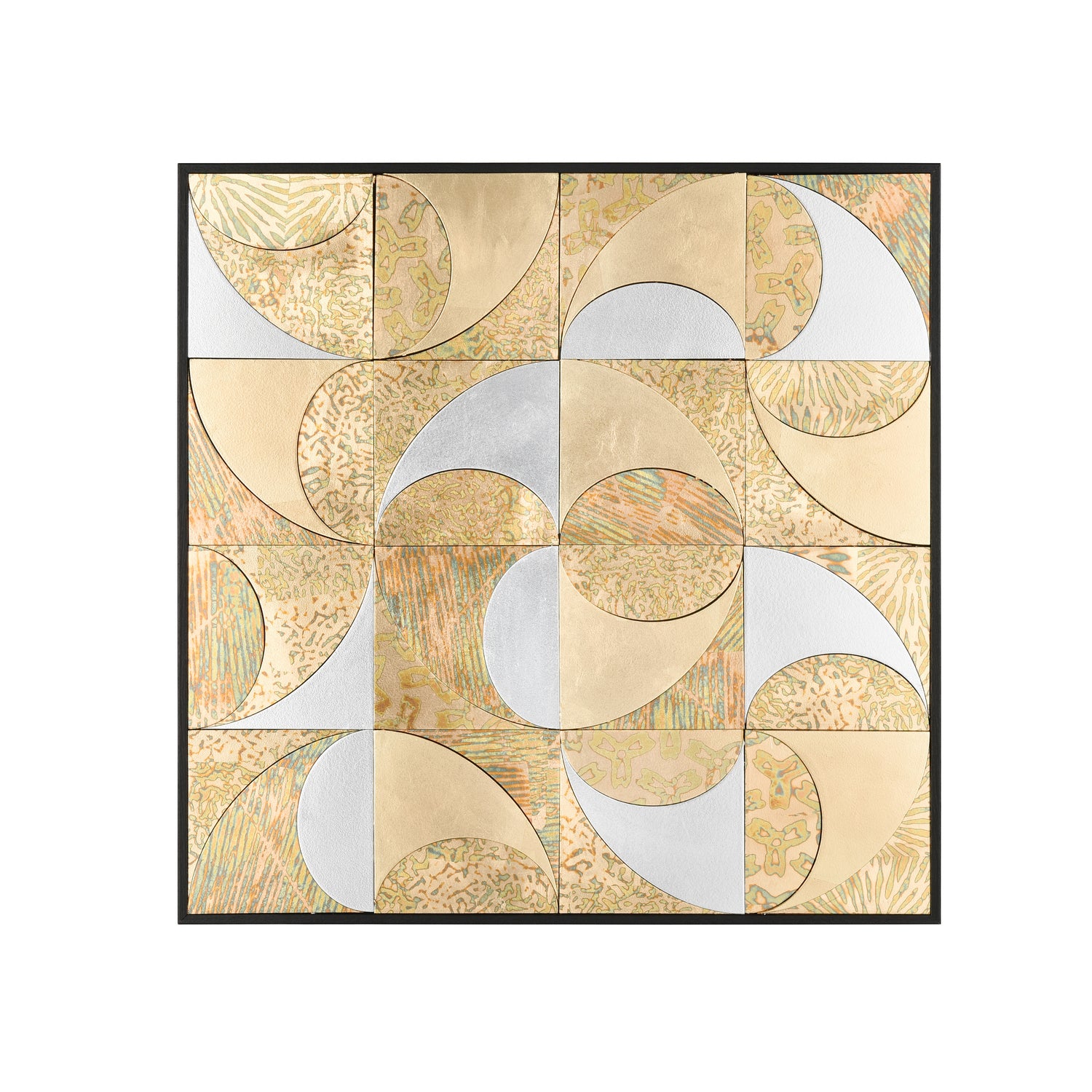 ELK Home - H0036-9738 - Wall Art - Mixed Metal - Brass