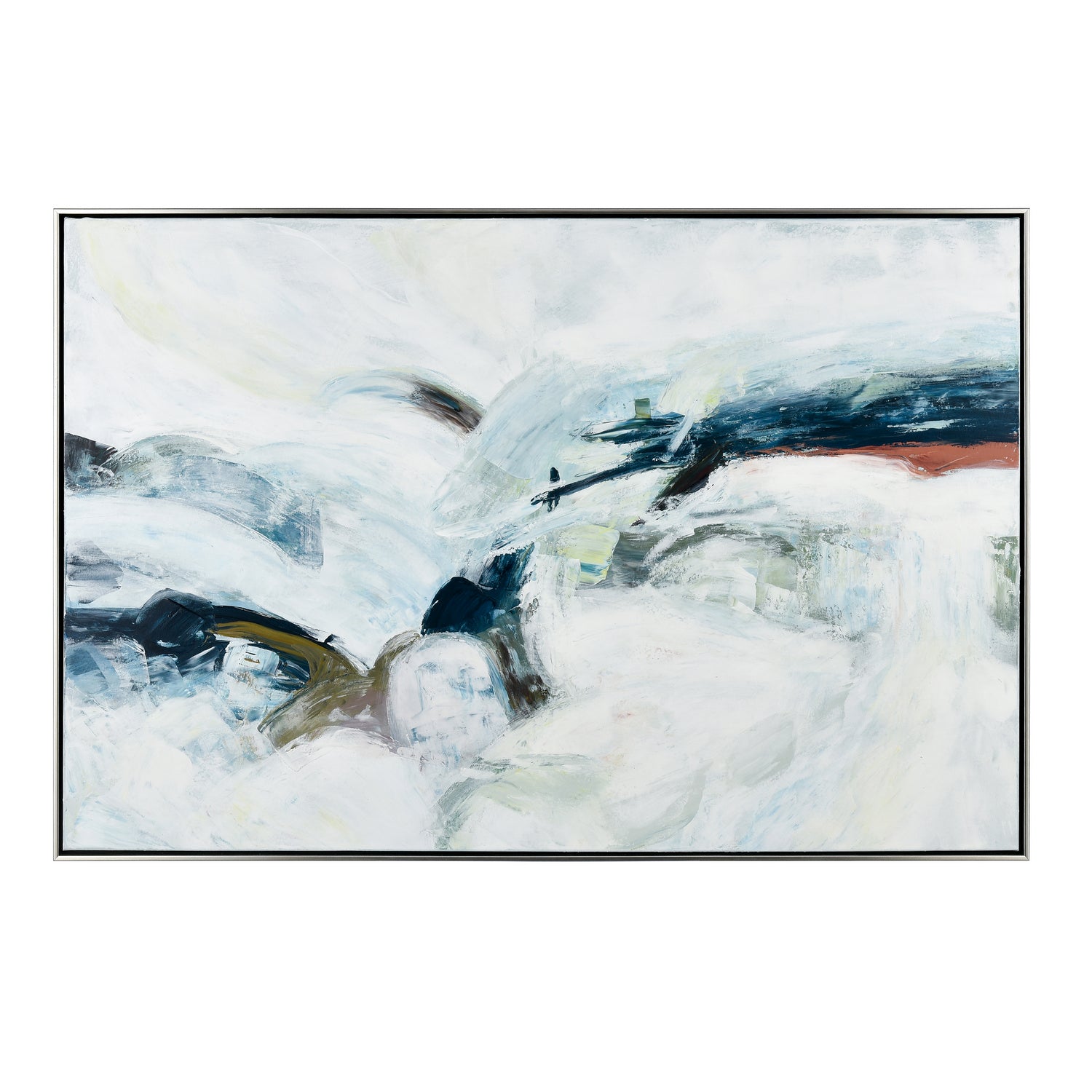 ELK Home - S0016-10183 - Wall Art - Bay Storm - Light Blue