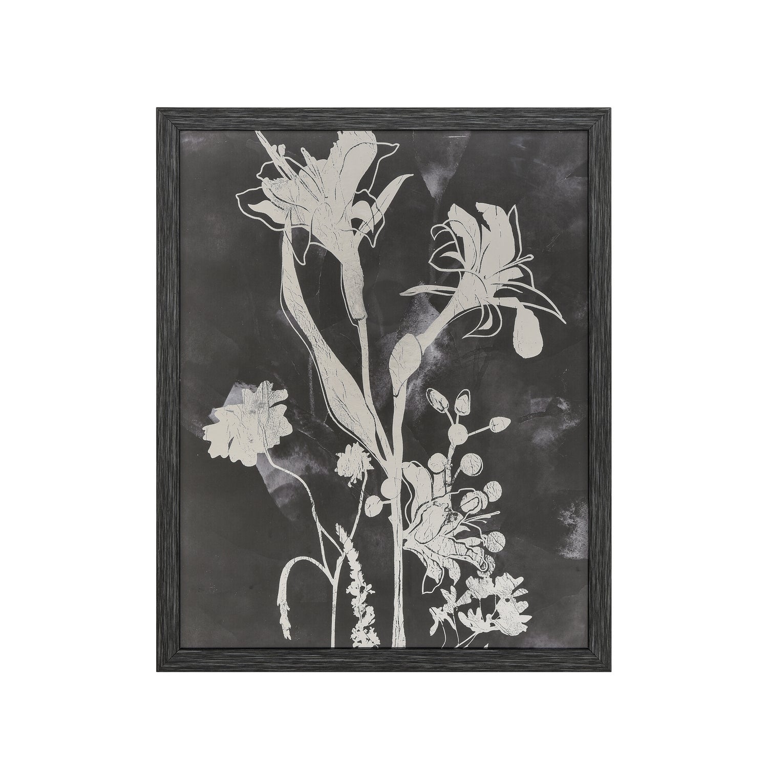 ELK Home - S0056-10631 - Framed Wall Art - Silhouette - Black