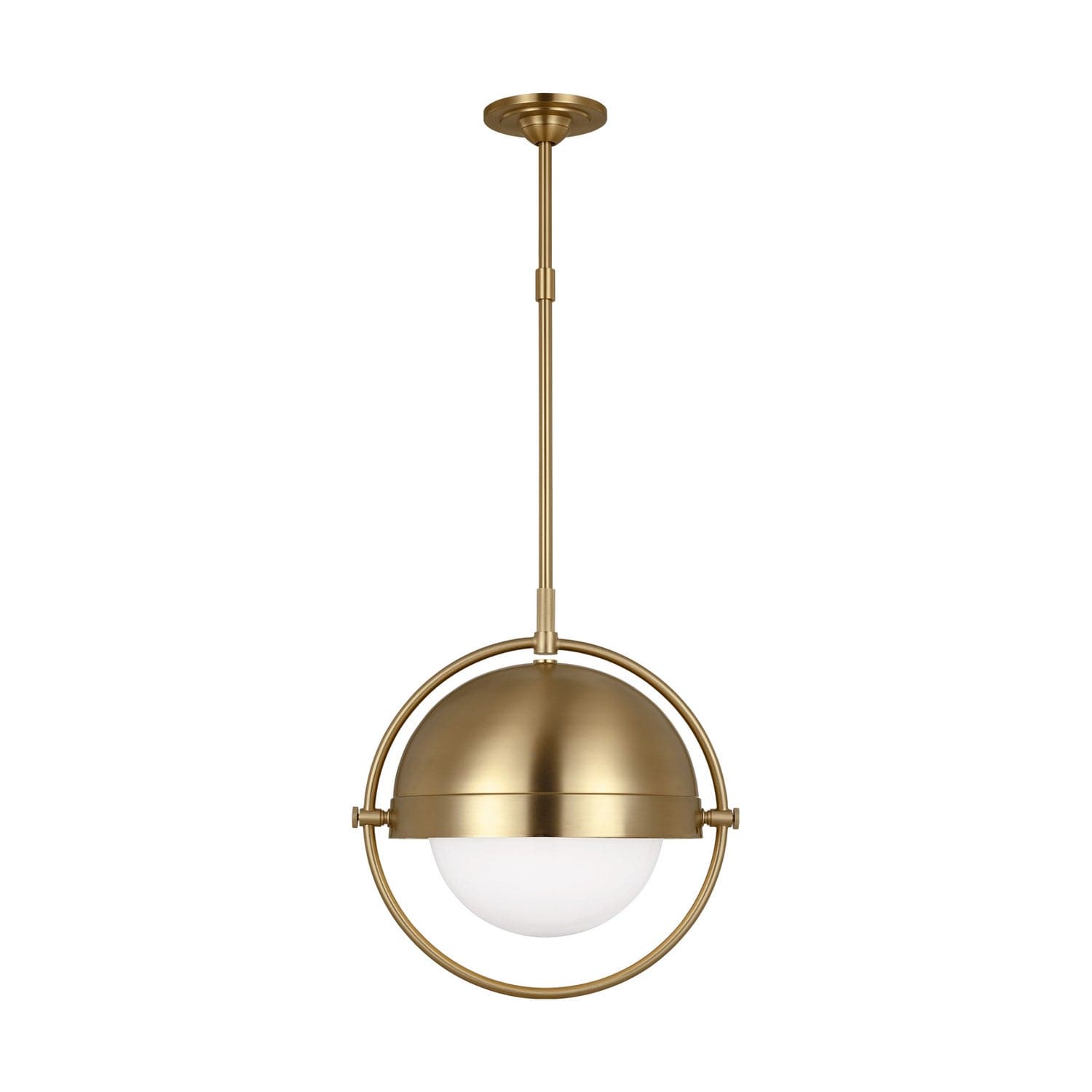 Visual Comfort Studio - TP1101BBS - One Light Pendant - Bacall - Burnished Brass