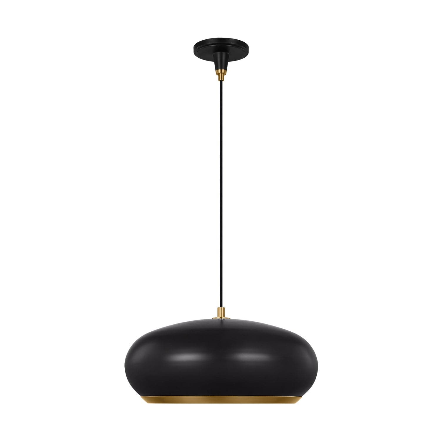 Visual Comfort Studio - TP1131AIBBS - One Light Pendant - Clasica - Aged Iron