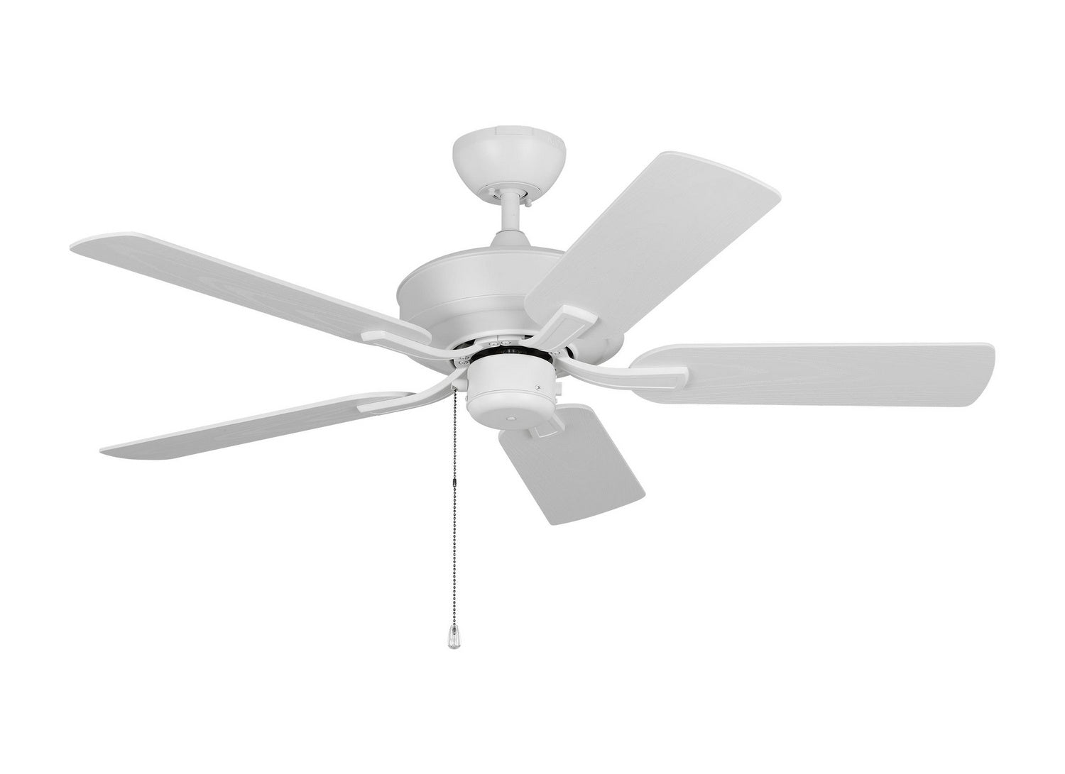 Generation Lighting. - 5LDO44RZW - 44" Ceiling Fan - Linden - Matte White