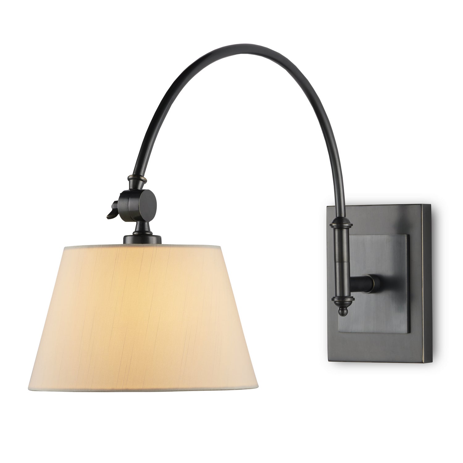 One Light Wall Sconce from the Ashby collection in Oil Rubbed Bronze finish