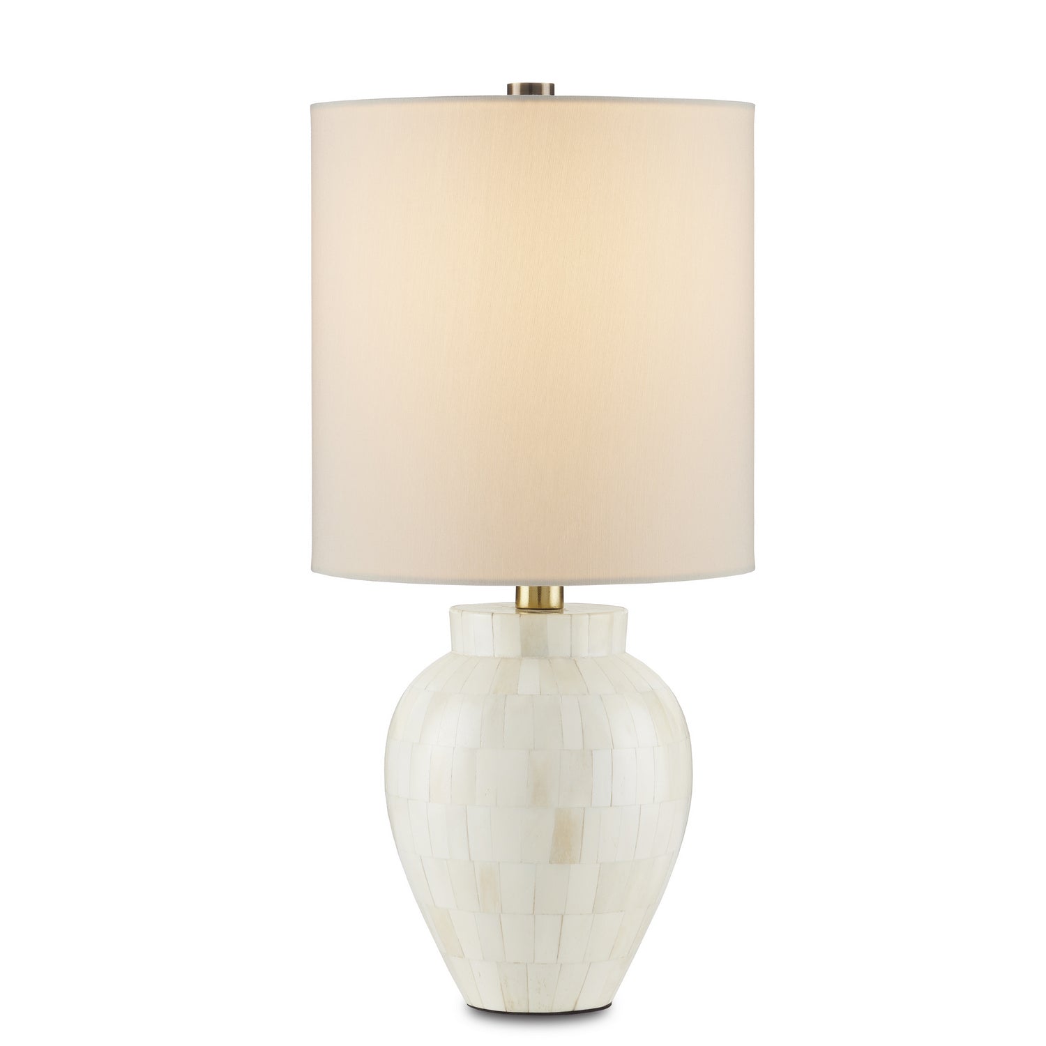 One Light Table Lamp from the Osso collection in Natural/Antique Brass finish