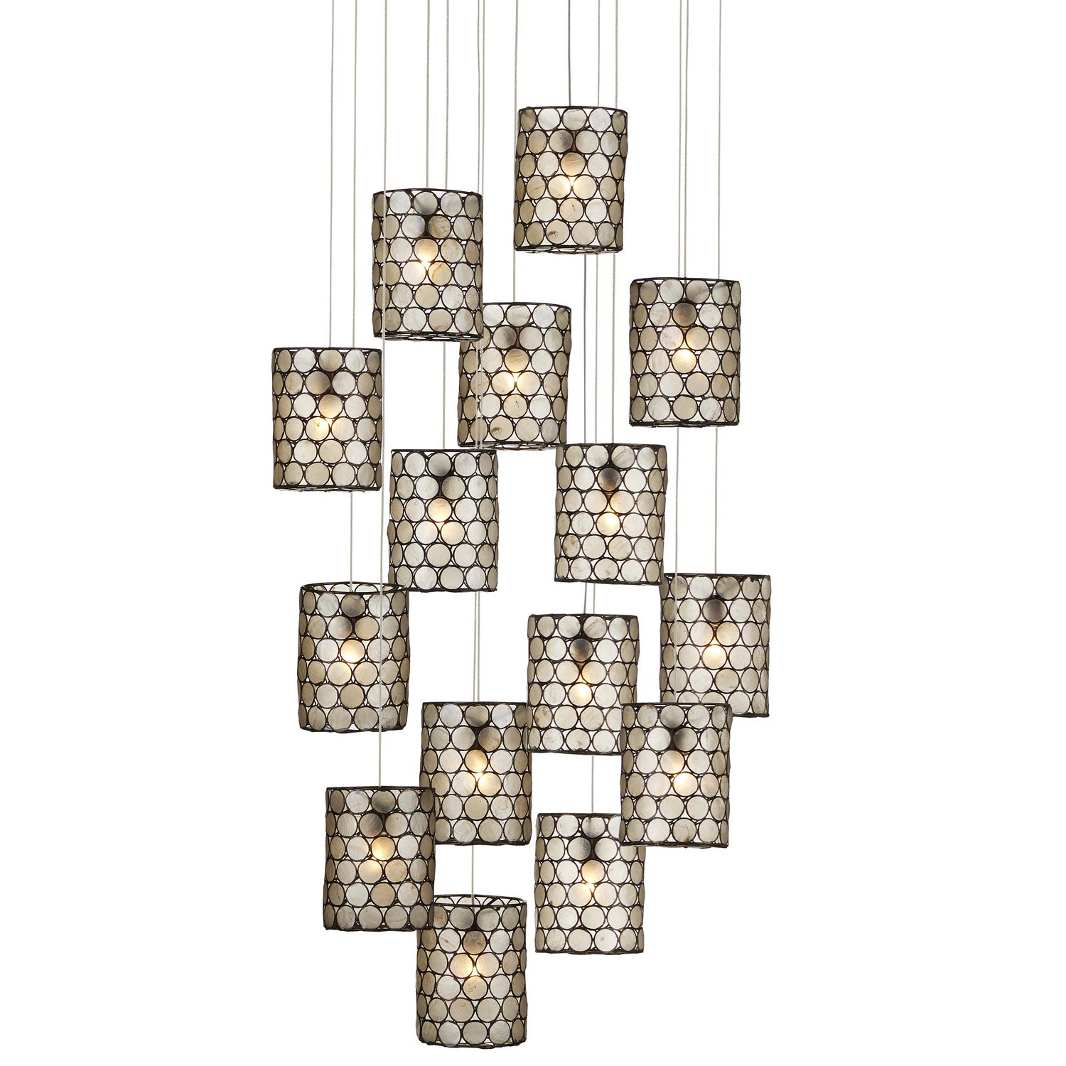 15 Light Pendant from the Regatta collection in Cupertino finish