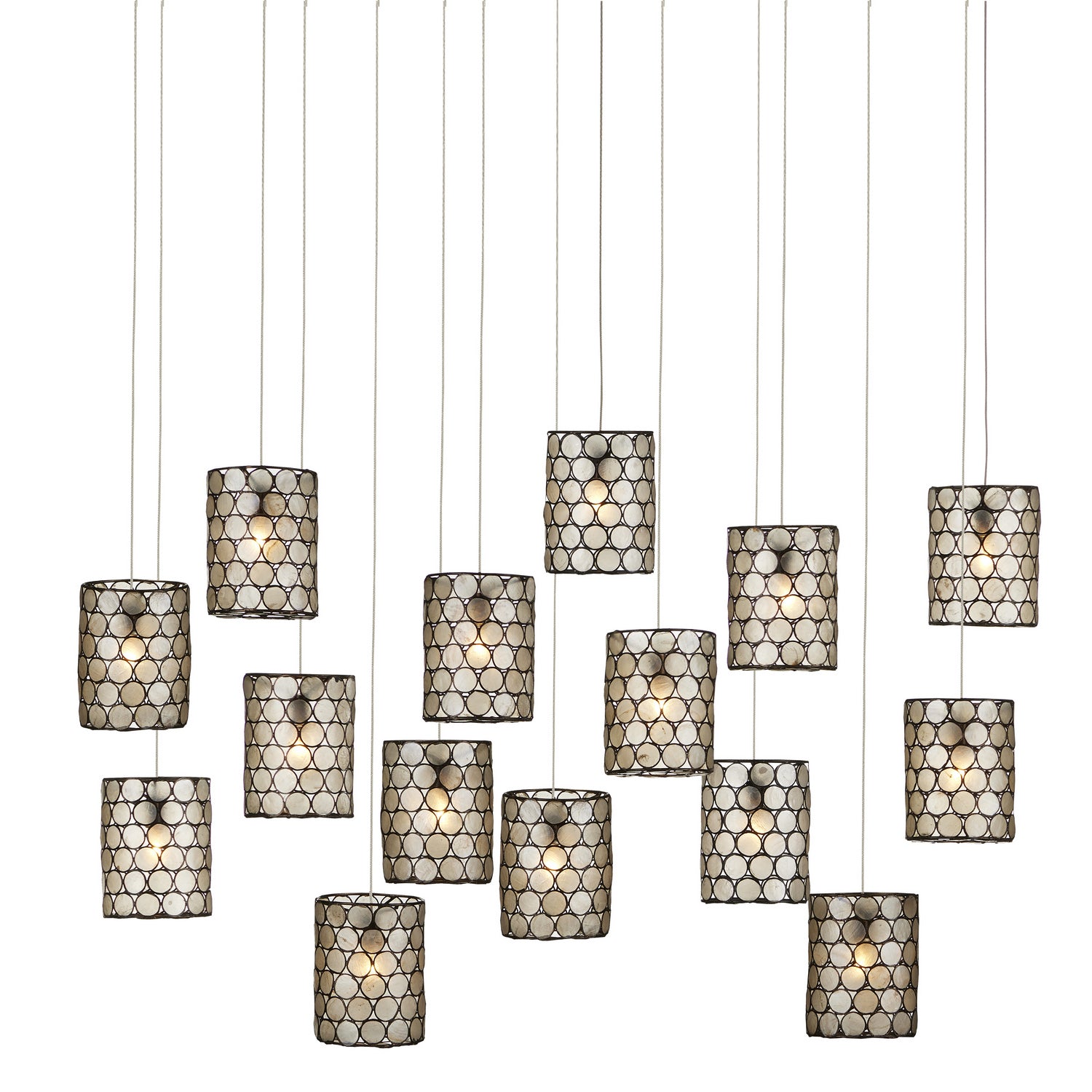 15 Light Pendant from the Regatta collection in Cupertino finish