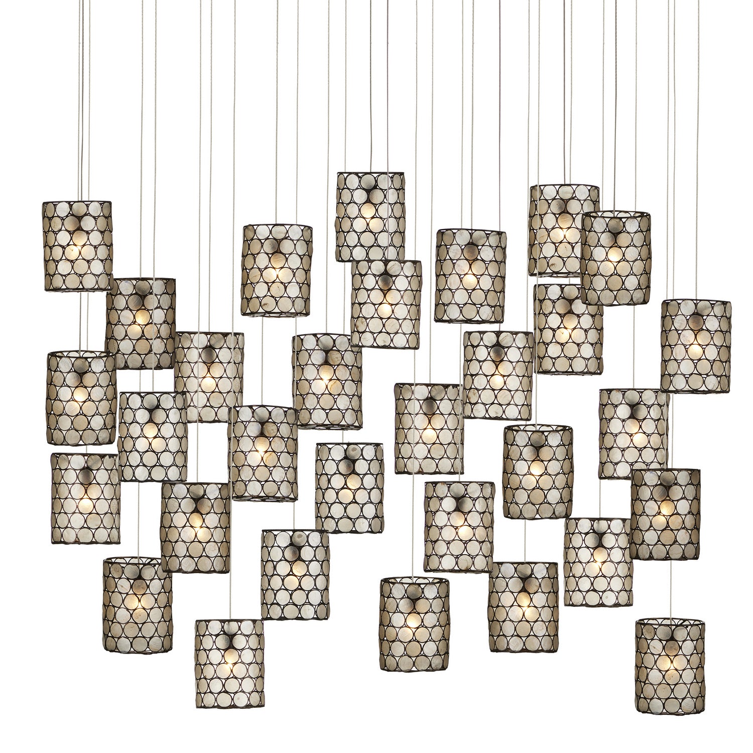 30 Light Pendant from the Regatta collection in Cupertino finish