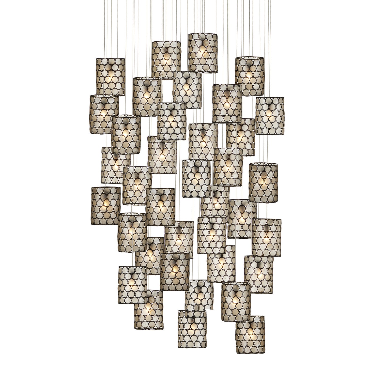 36 Light Pendant from the Regatta collection in Cupertino finish