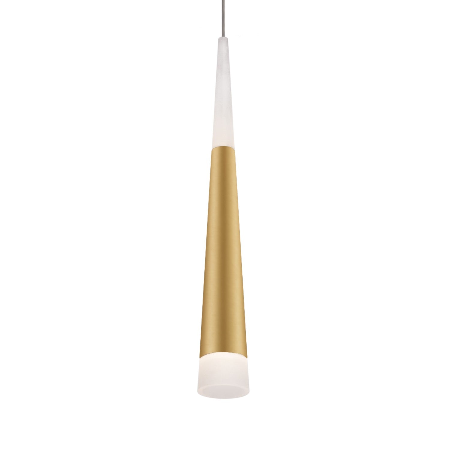 Kuzco Lighting - 402501BG-LED - LED Pendant - Ultra - Brushed Gold