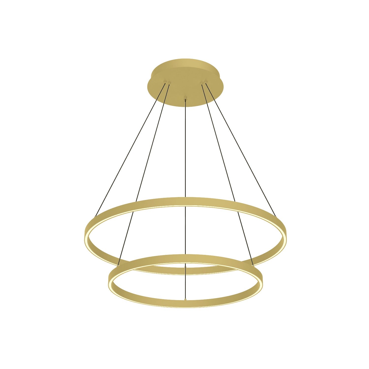 Kuzco Lighting - CH87232-BG - LED Chandelier - Cerchio - Brushed Gold