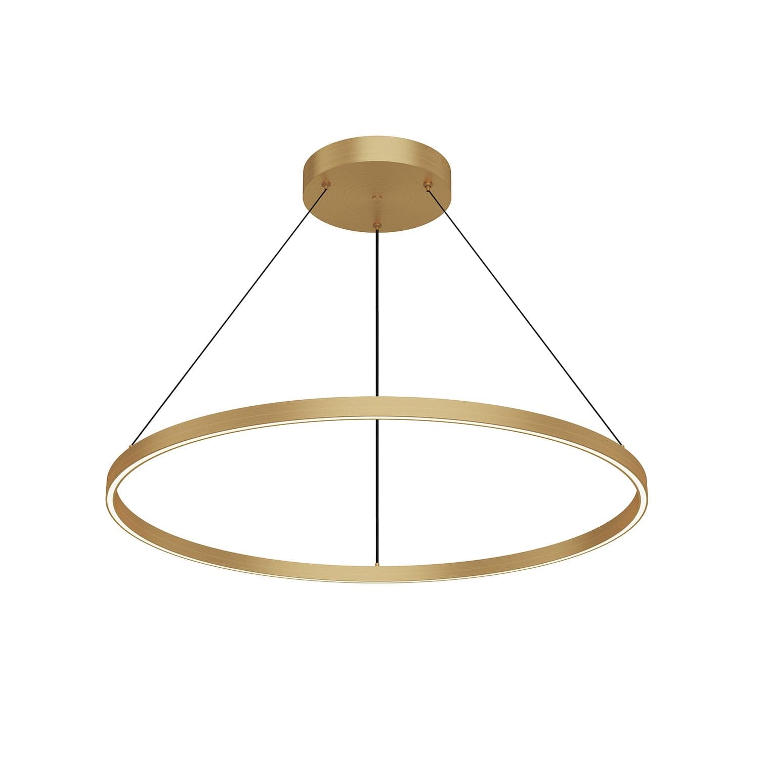 Kuzco Lighting - PD87136-BG - LED Pendant - Cerchio - Brushed Gold