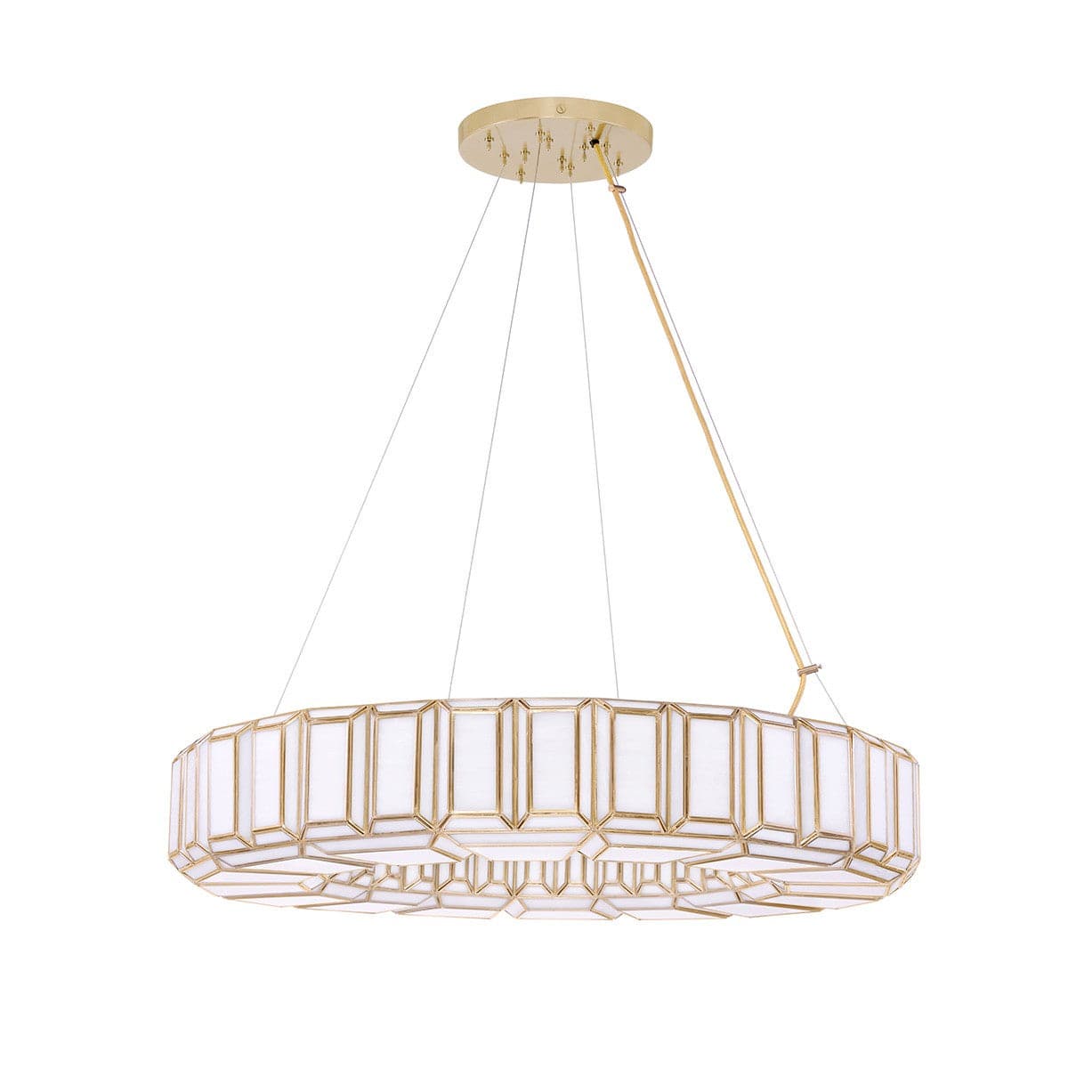 Eurofase - 46469-014 - 12 Light Chandelier - Belmont - Brass