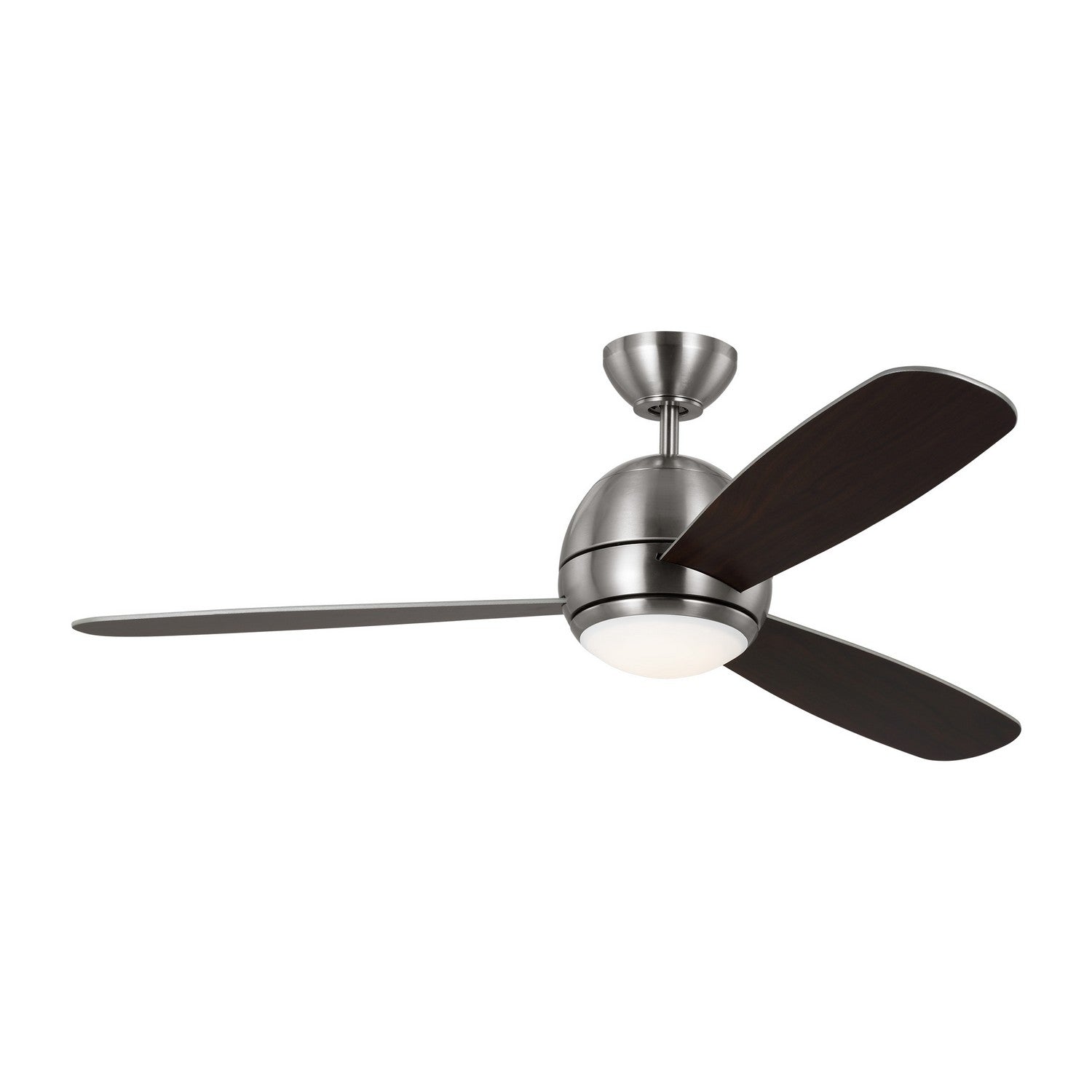 Generation Lighting. - 3OBSR52BSD - 52" Ceiling Fan - Orbis - Brushed Steel